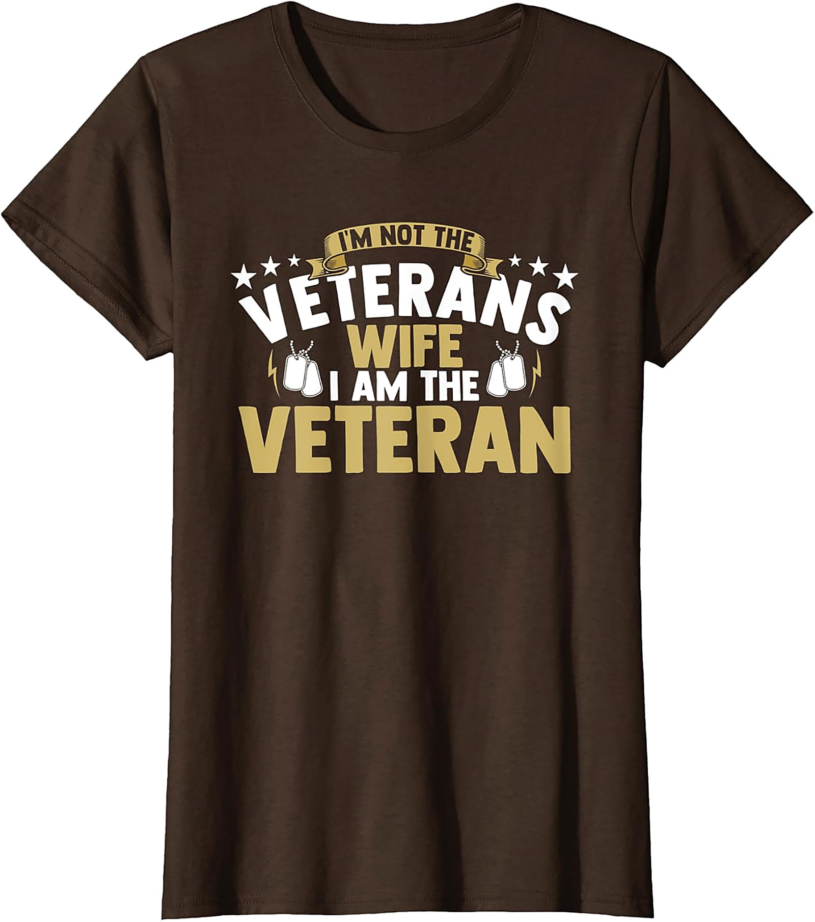 I Am The Veteran T-Shirt | Proud Female Veteran Graphic Tee