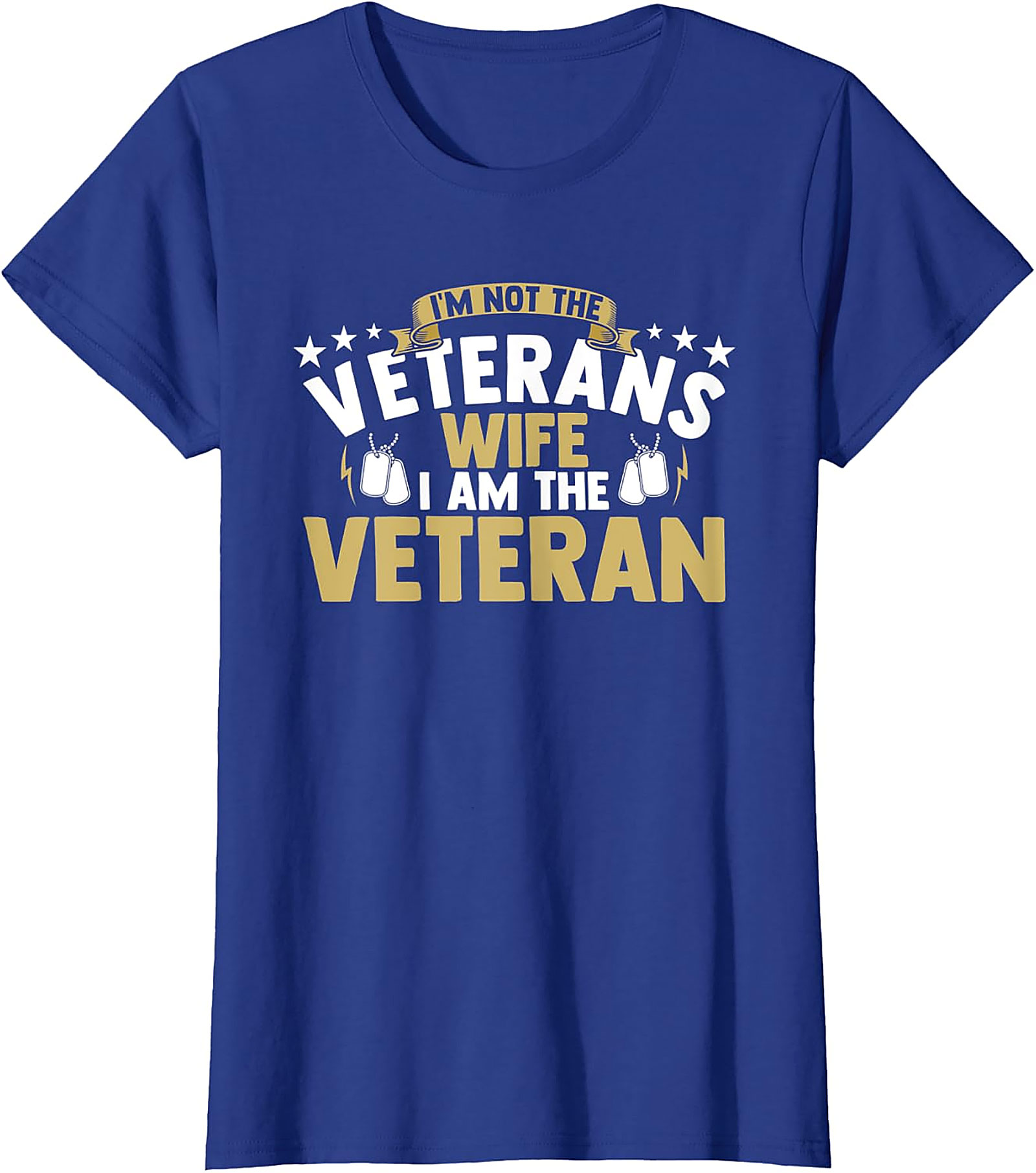 I Am The Veteran T-Shirt | Proud Female Veteran Graphic Tee