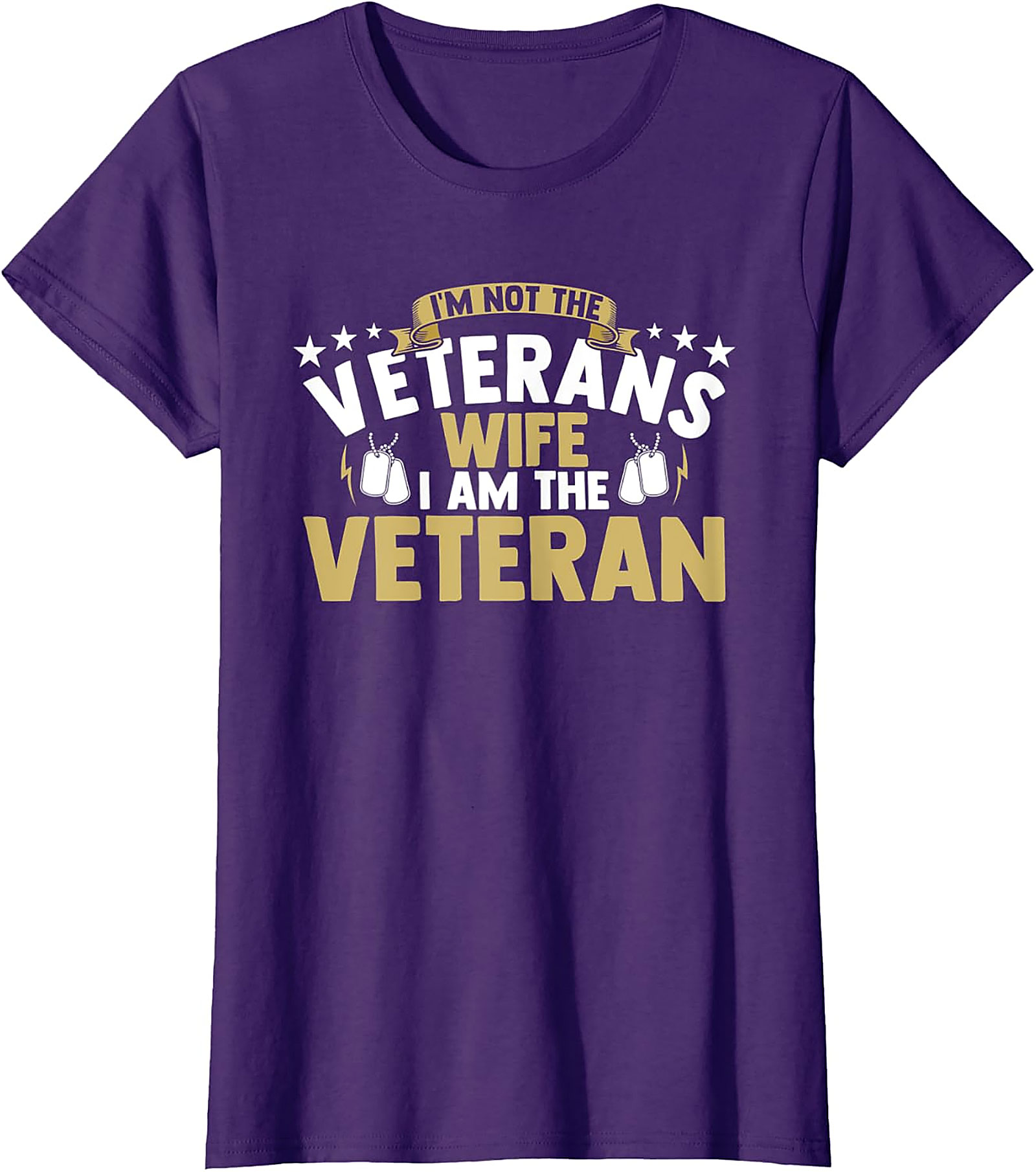 I Am The Veteran T-Shirt | Proud Female Veteran Graphic Tee