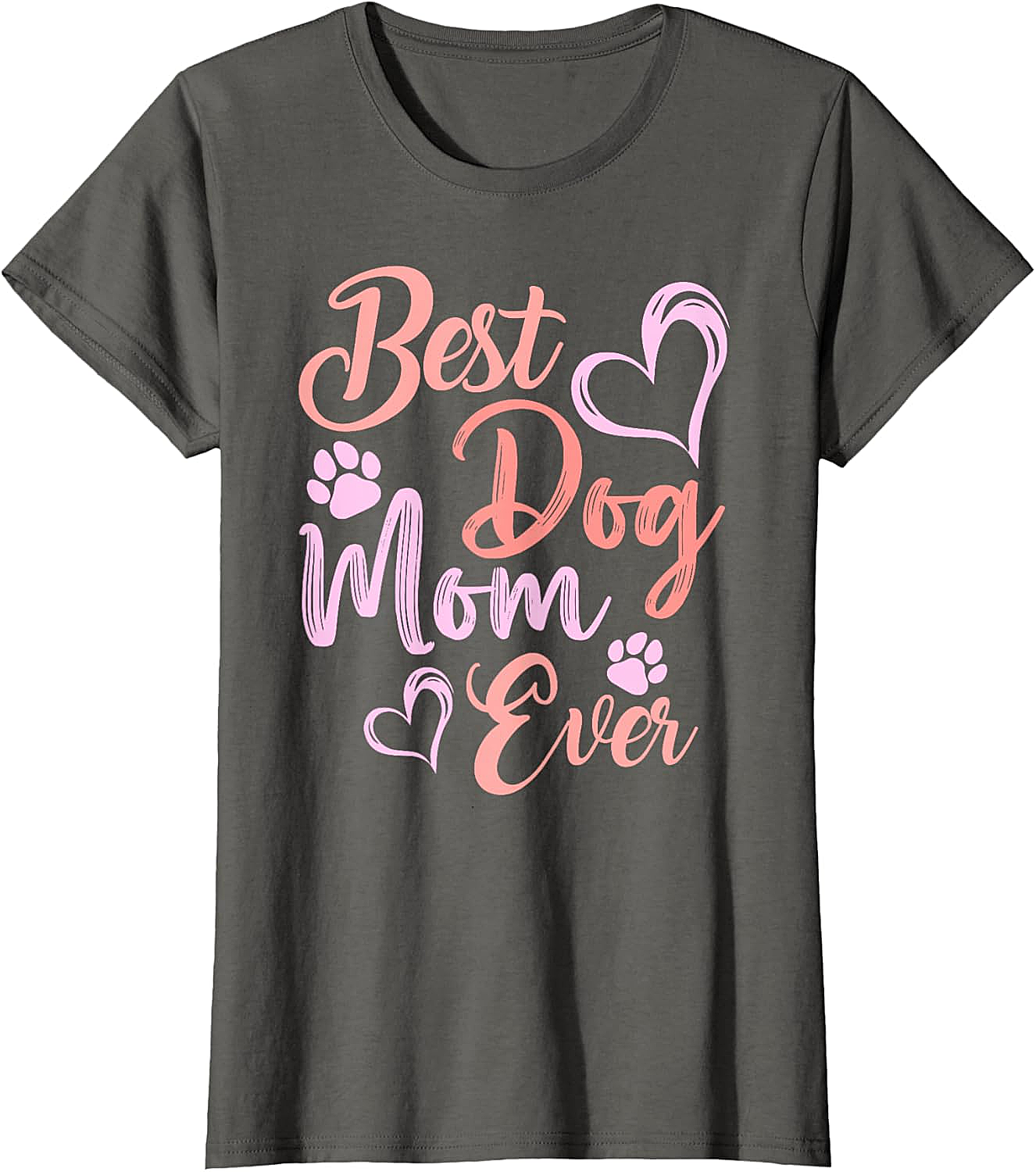 Best Dog Mom Ever T-shirt Cute Pet Lover Graphic Tee