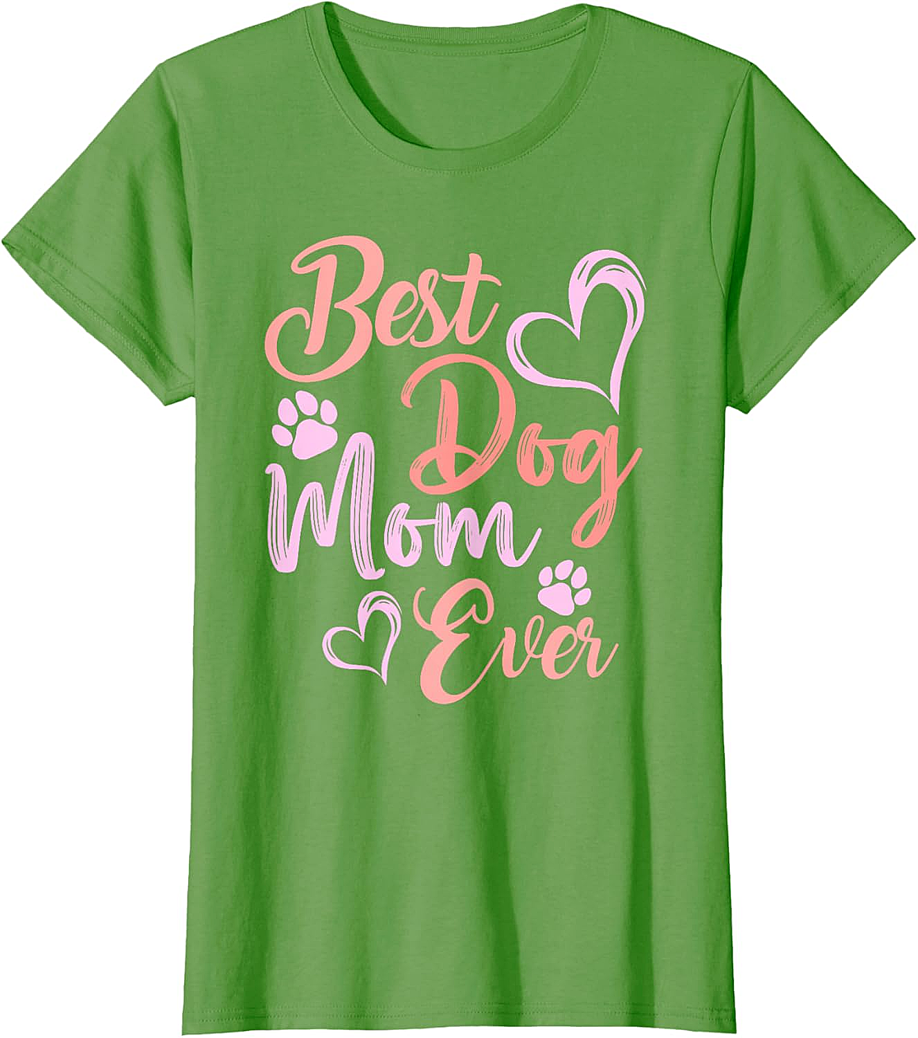 Best Dog Mom Ever T-shirt Cute Pet Lover Graphic Tee