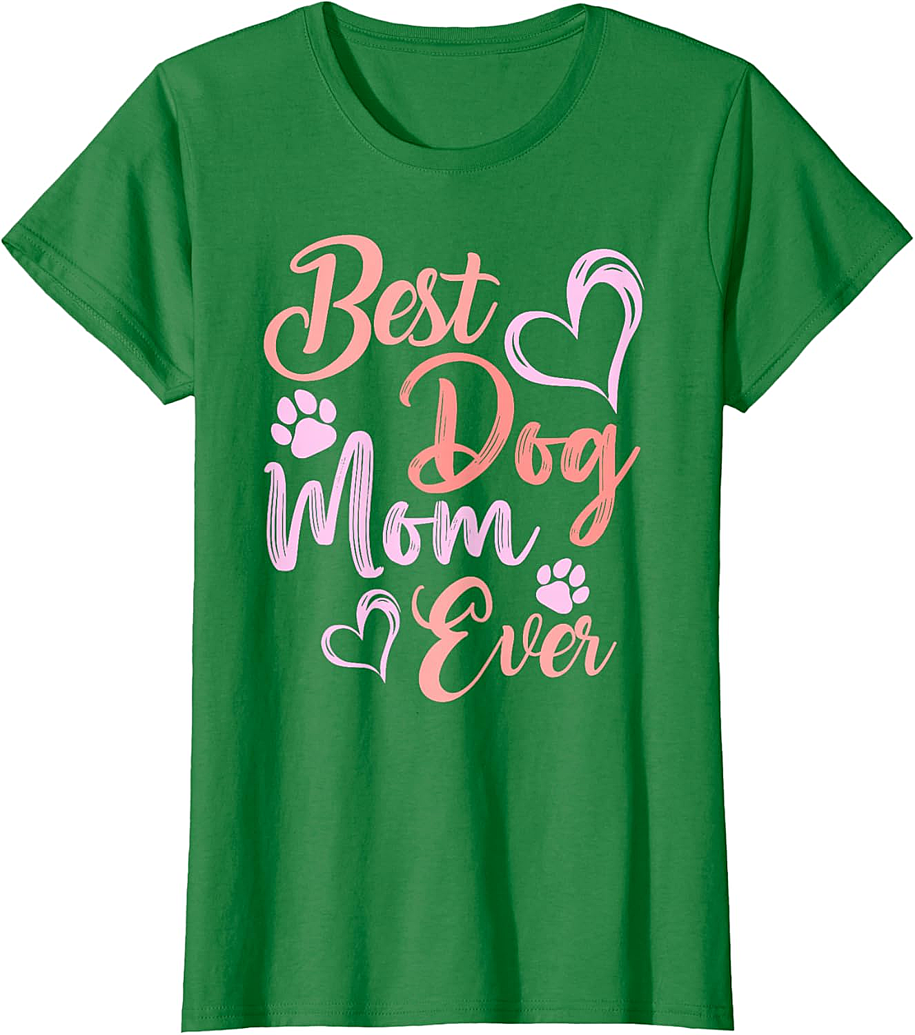 Best Dog Mom Ever T-shirt Cute Pet Lover Graphic Tee