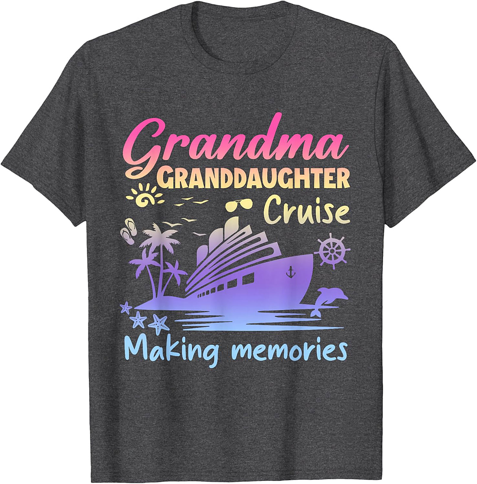 Grandma Granddaughter Cruise T-shirt - Making Memories Tee