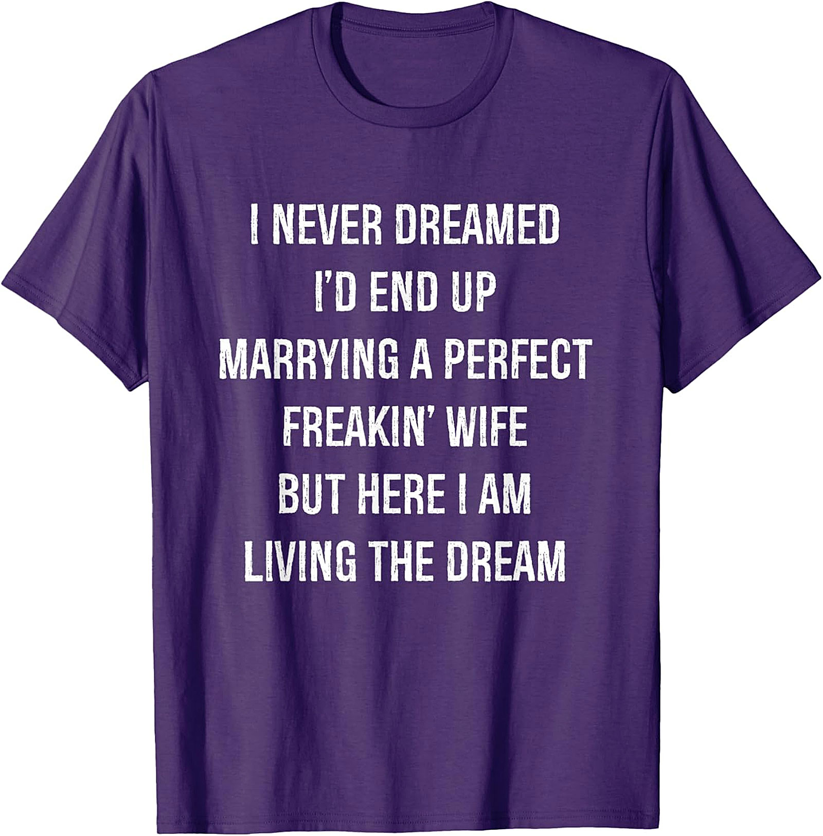 Perfect Wife Funny Shirt - Living the Dream Husband Tee