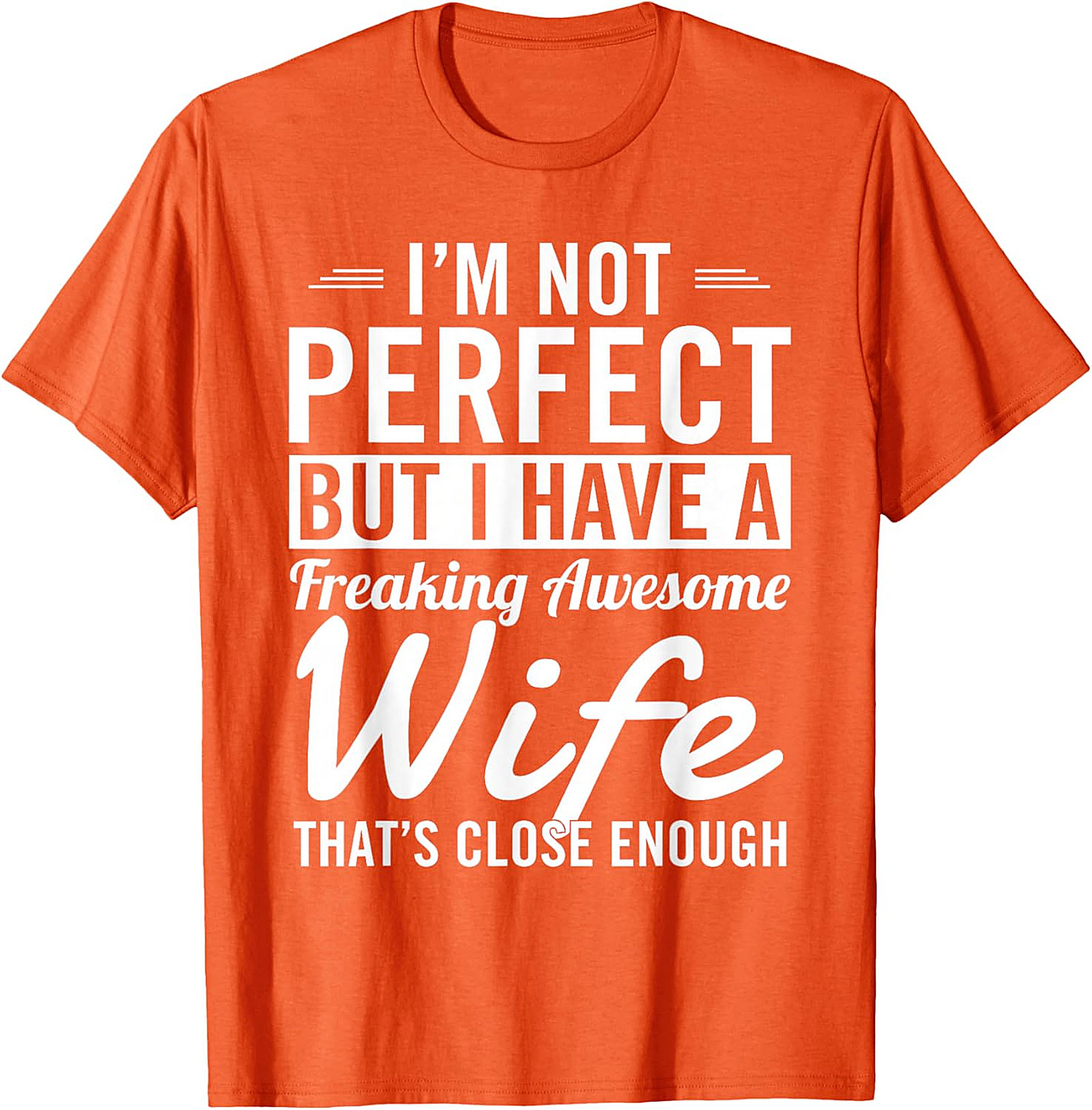 Awesome Wife Husband T-Shirt | Funny Graphic Tee Gift