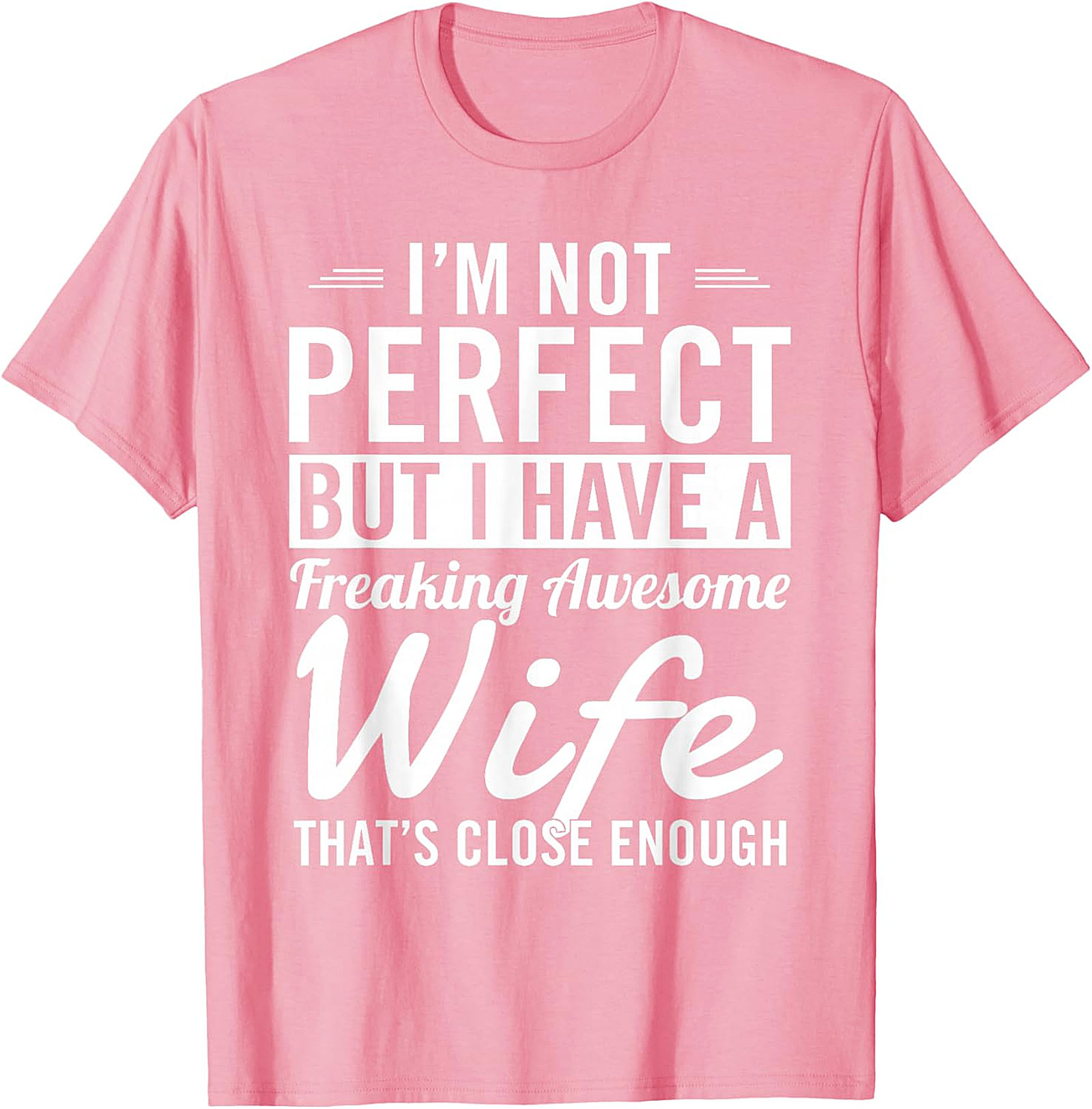 Awesome Wife Husband T-Shirt | Funny Graphic Tee Gift
