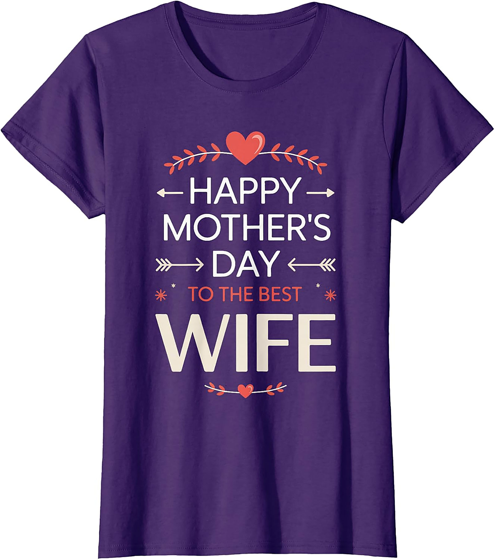 Best Wife Mother's Day T-Shirt | Soft Cotton Graphic Tee