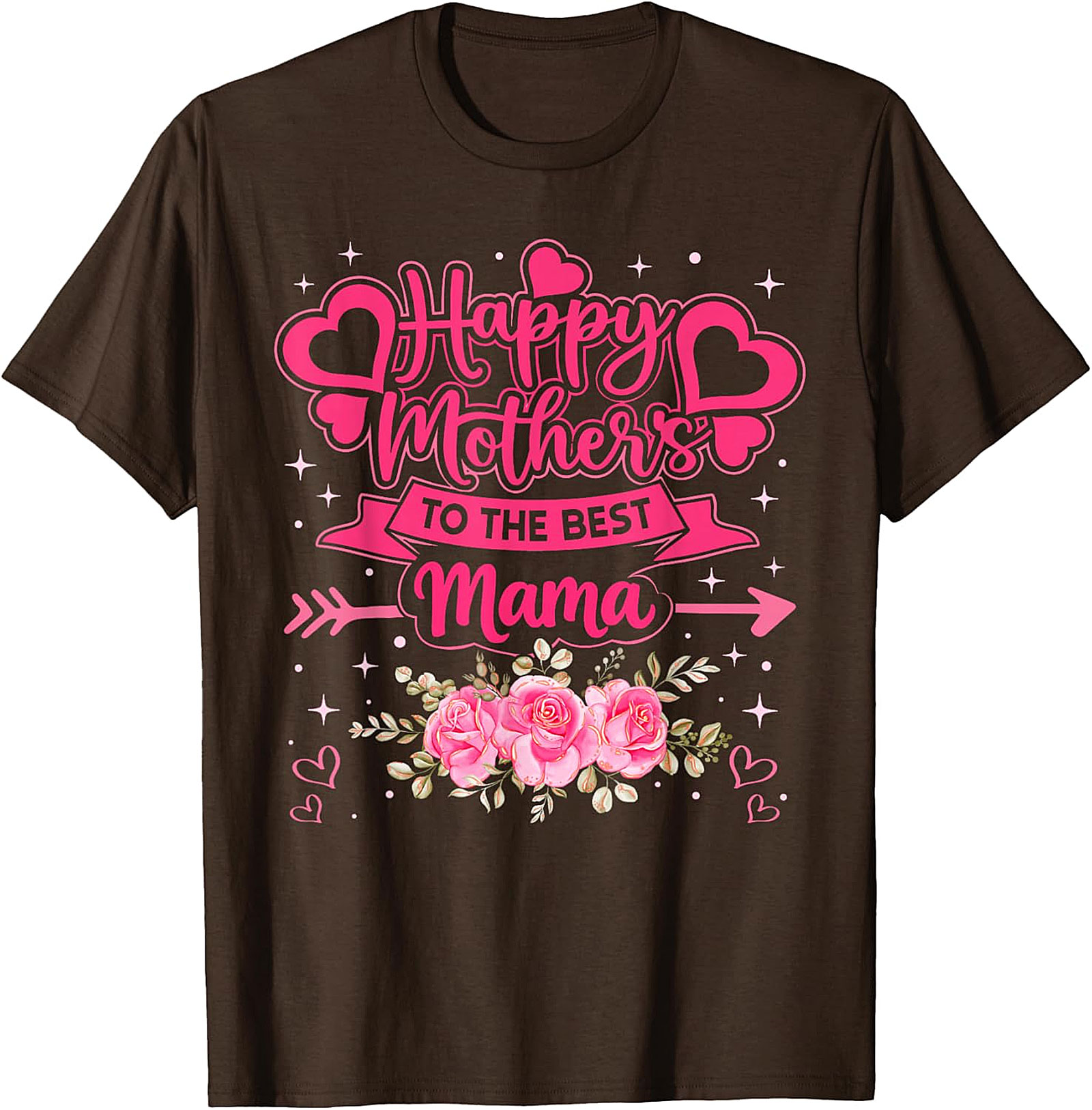 Best Mama T-Shirt - Happy Mother's Day Graphic Tee