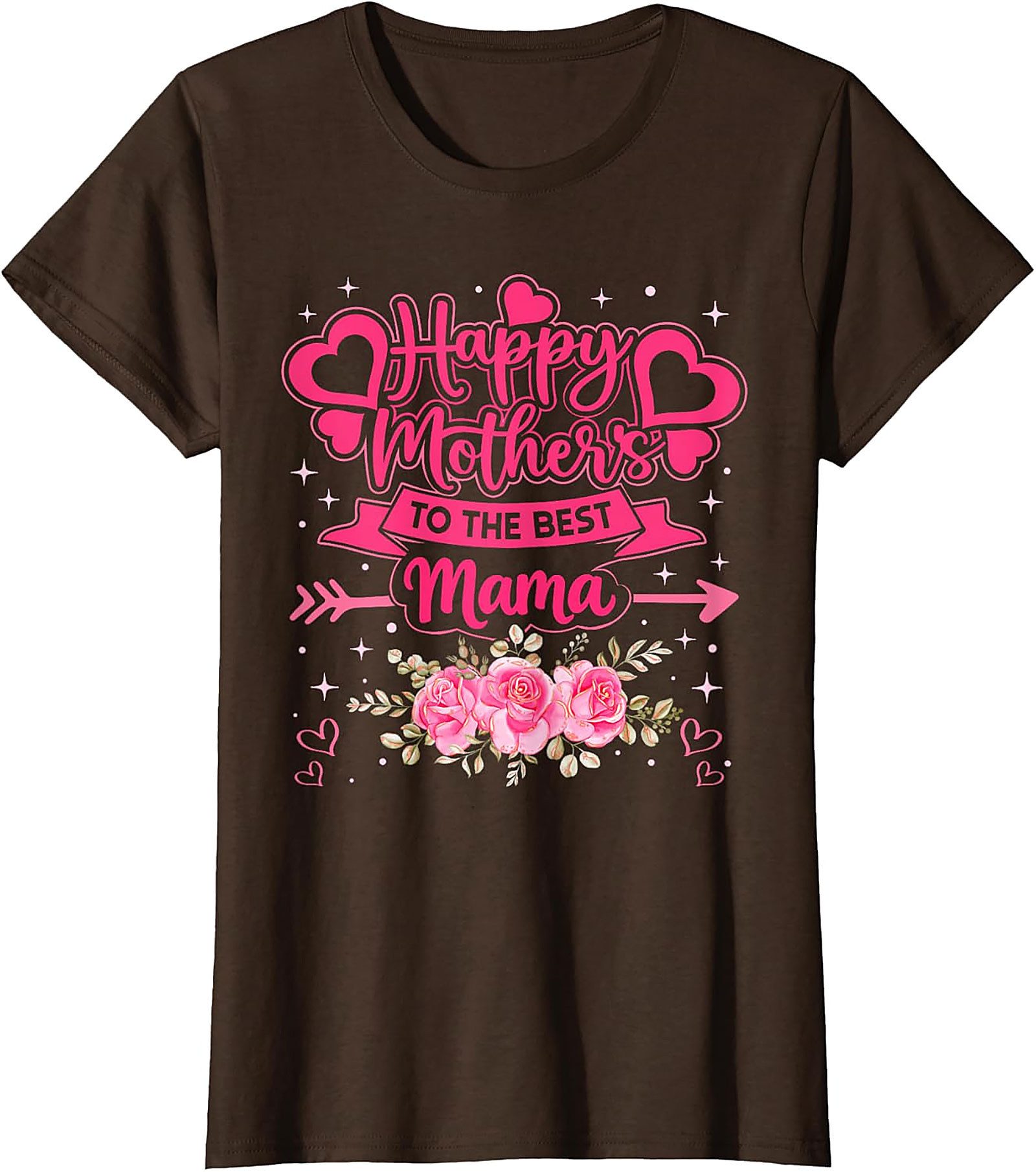 Best Mama T-Shirt - Happy Mother's Day Graphic Tee