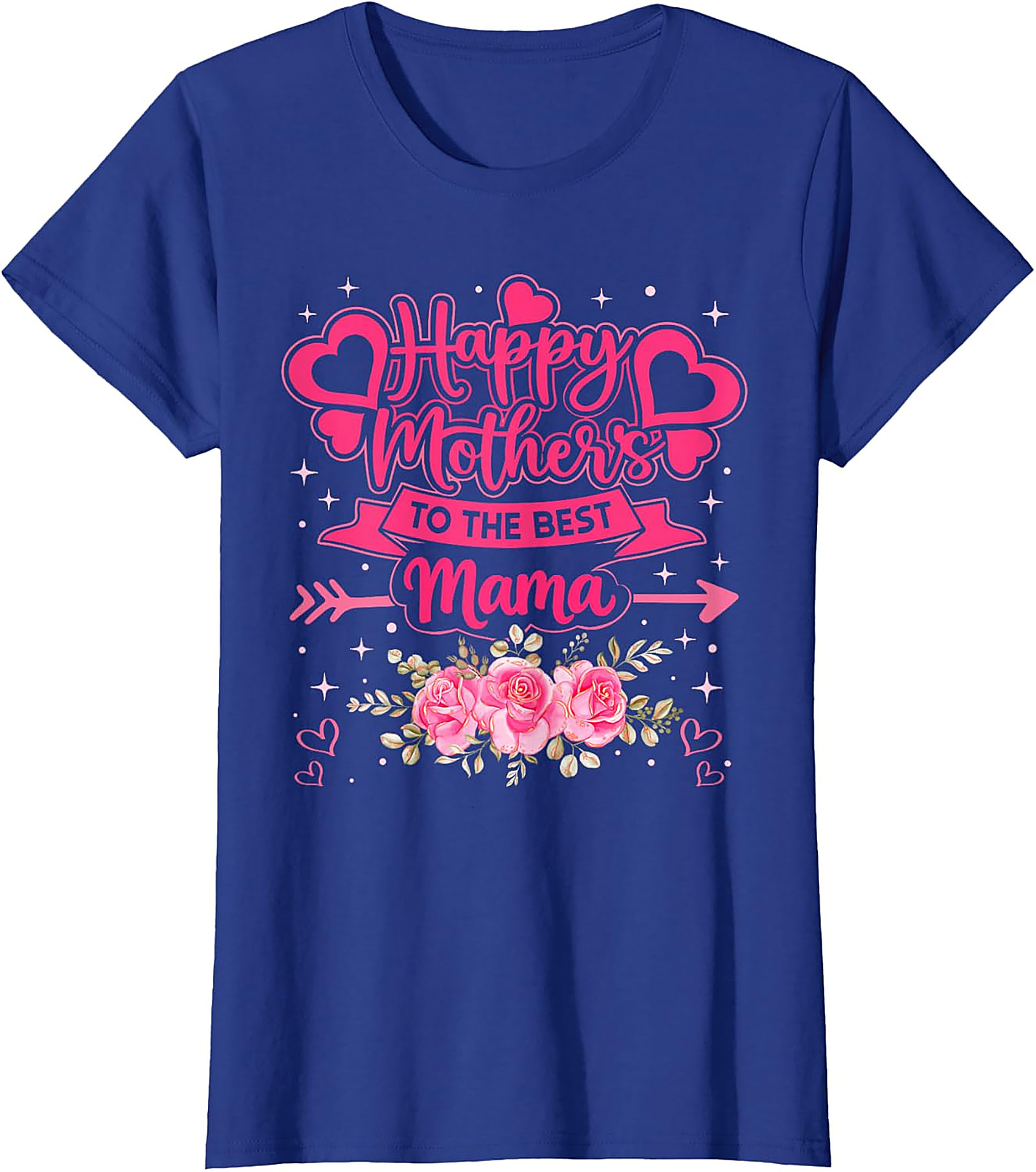 Best Mama T-Shirt - Happy Mother's Day Graphic Tee