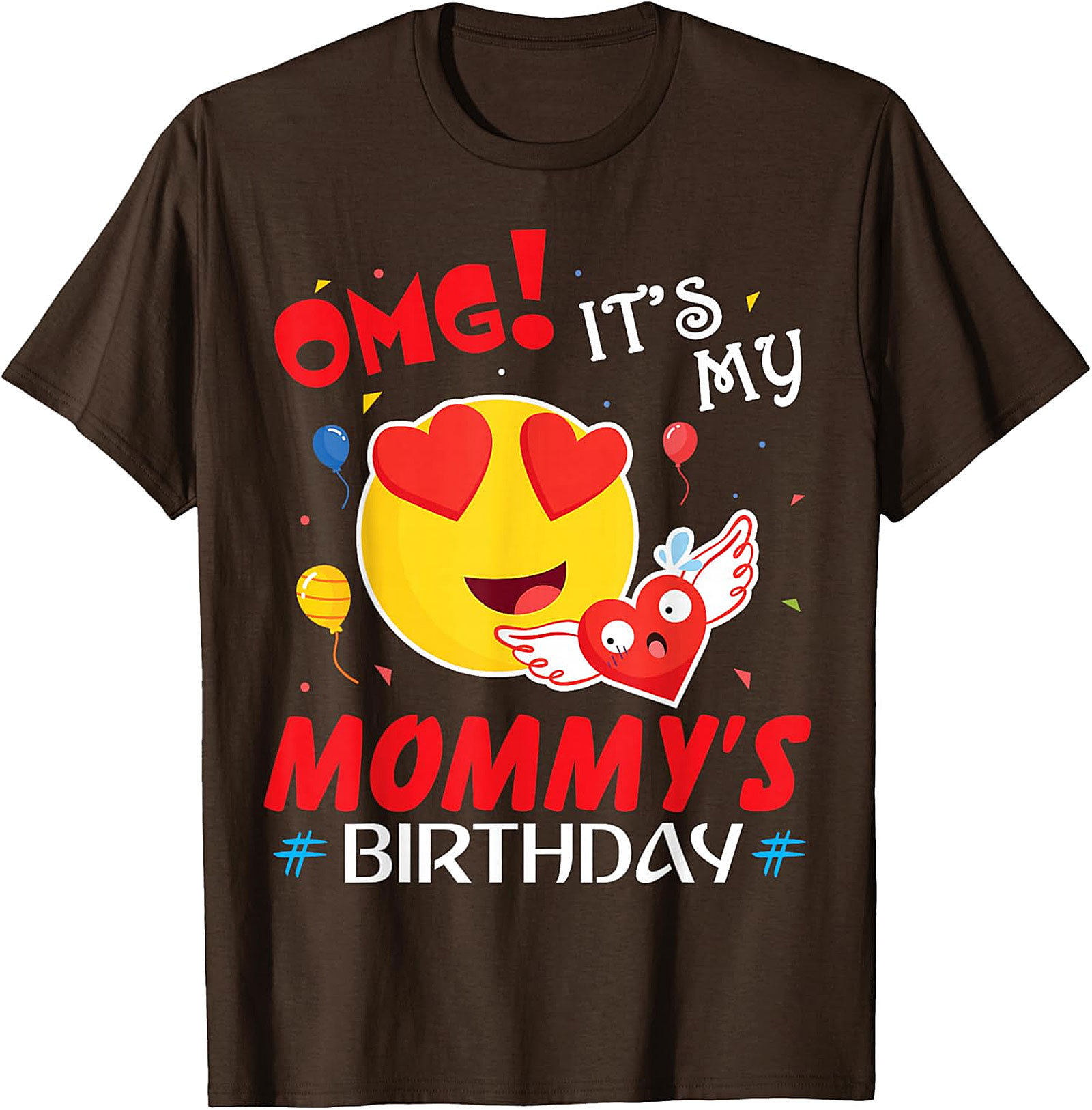 OMG It's My Mommy's Birthday T-Shirt | Cute Kids Graphic Tee