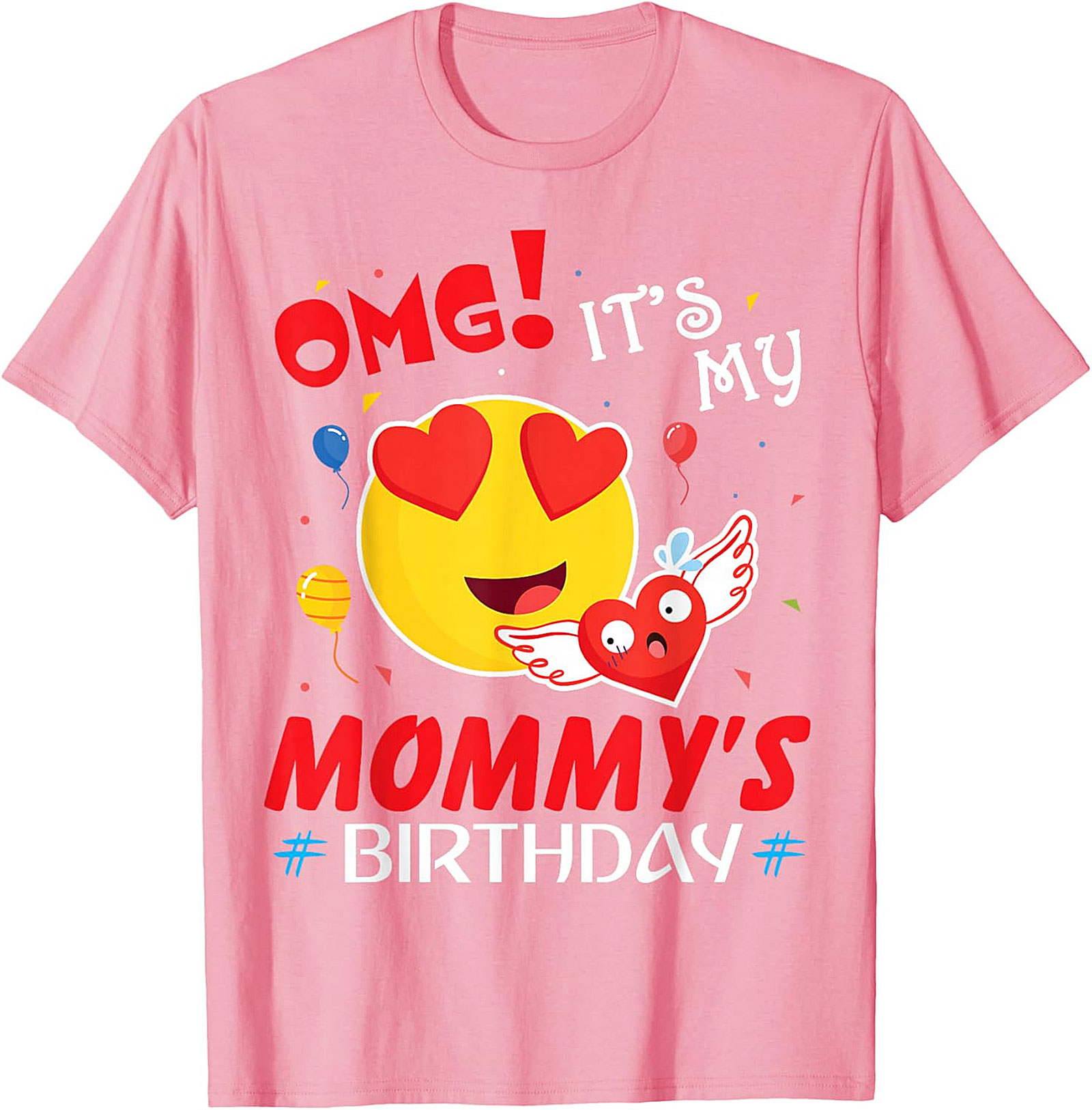 OMG It's My Mommy's Birthday T-Shirt | Cute Kids Graphic Tee