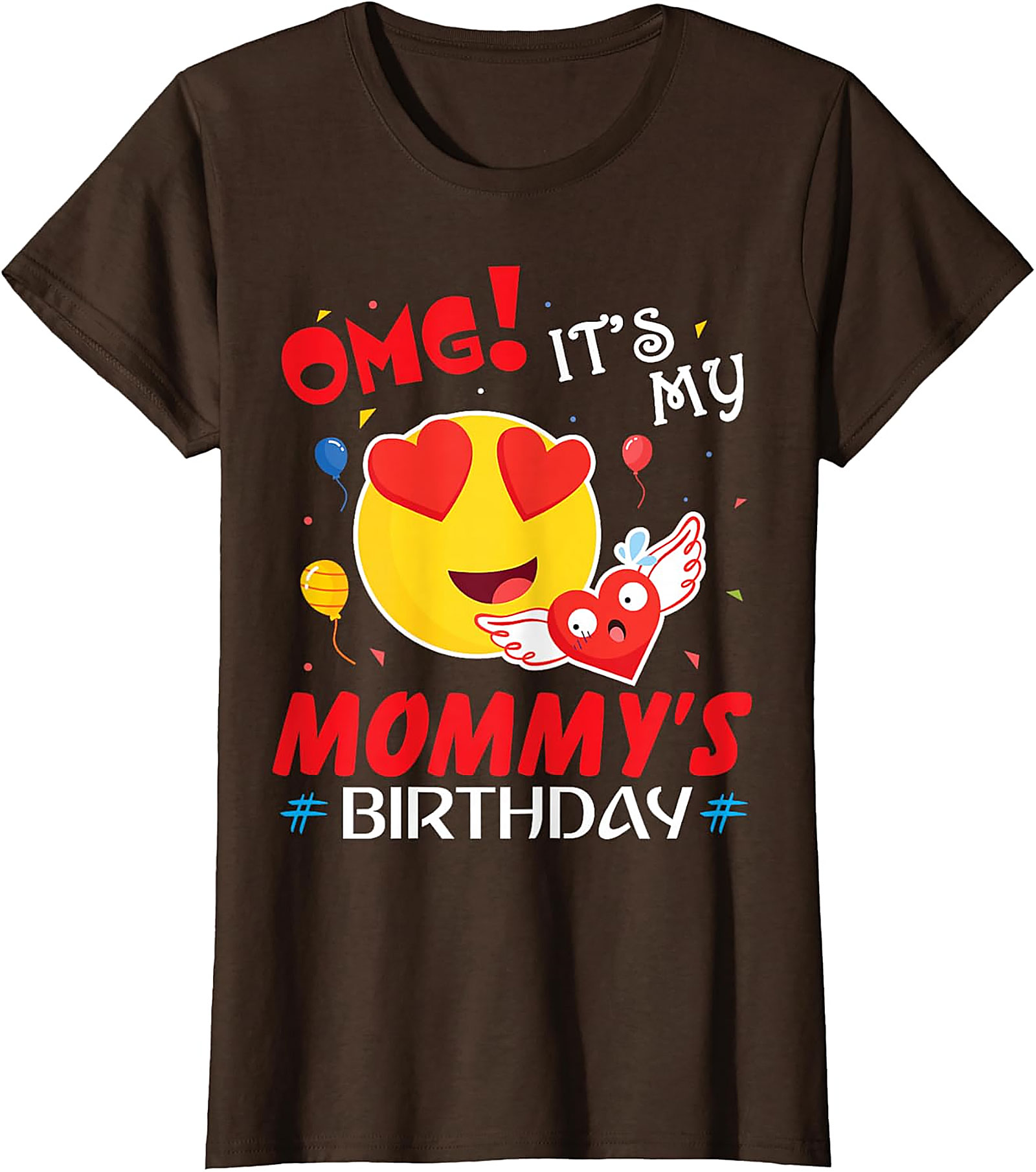 OMG It's My Mommy's Birthday T-Shirt | Cute Kids Graphic Tee