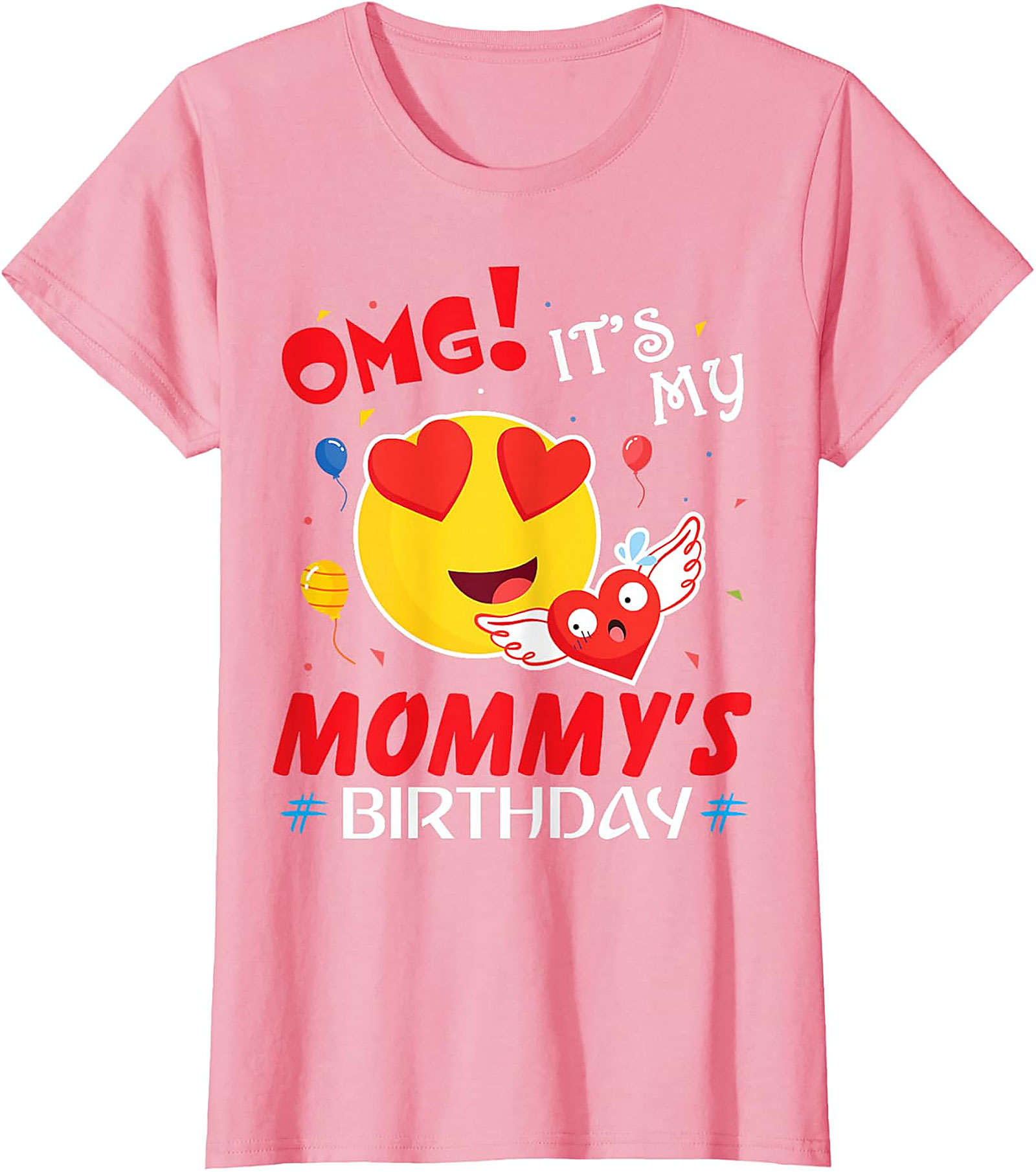 OMG It's My Mommy's Birthday T-Shirt | Cute Kids Graphic Tee