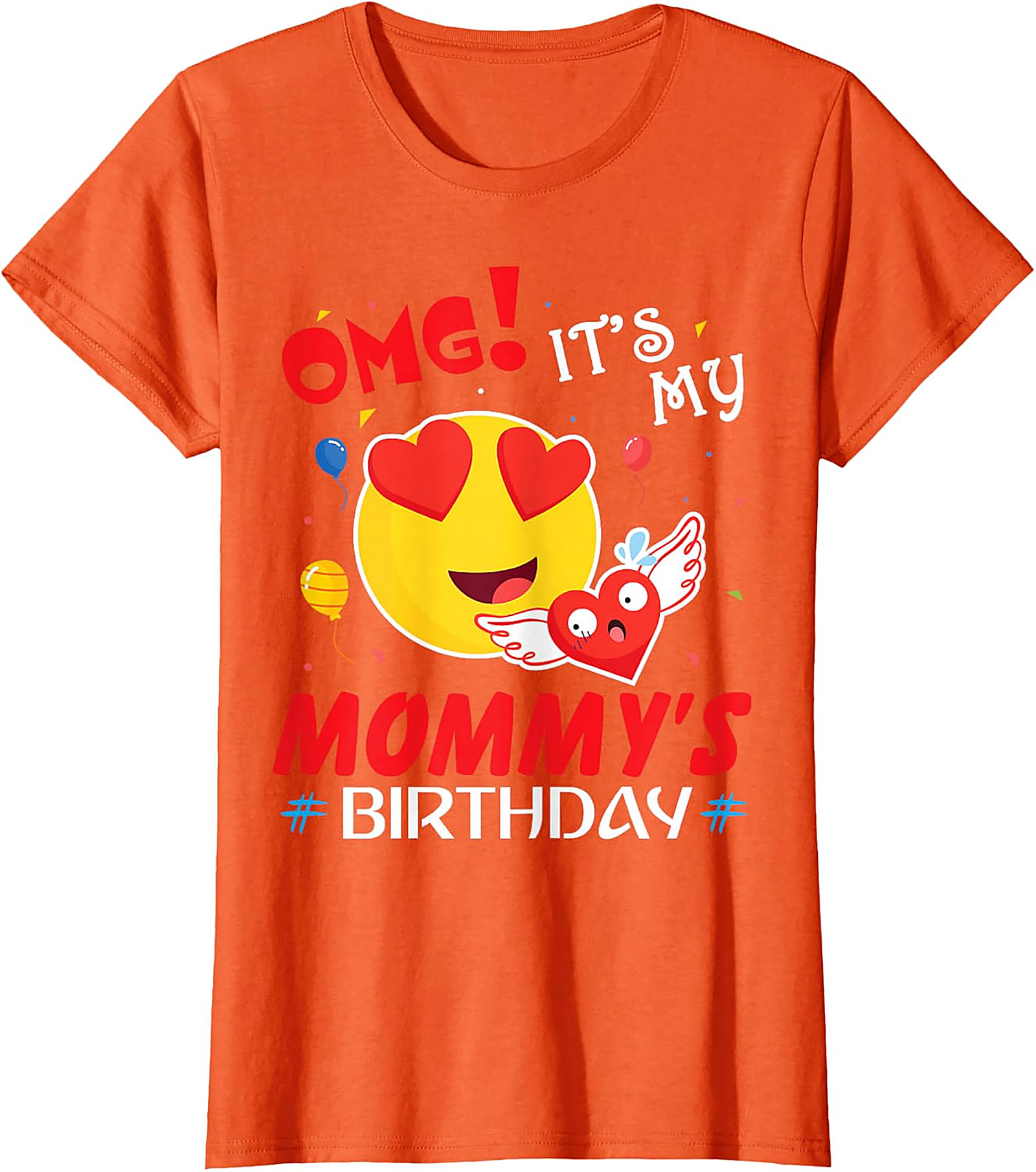 OMG It's My Mommy's Birthday T-Shirt | Cute Kids Graphic Tee