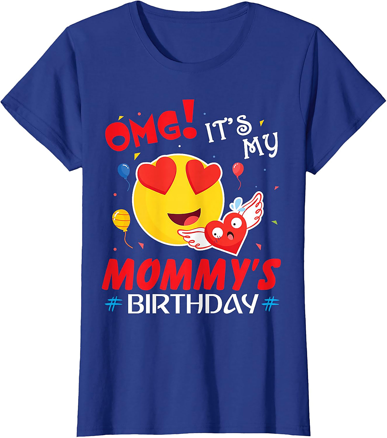 OMG It's My Mommy's Birthday T-Shirt | Cute Kids Graphic Tee