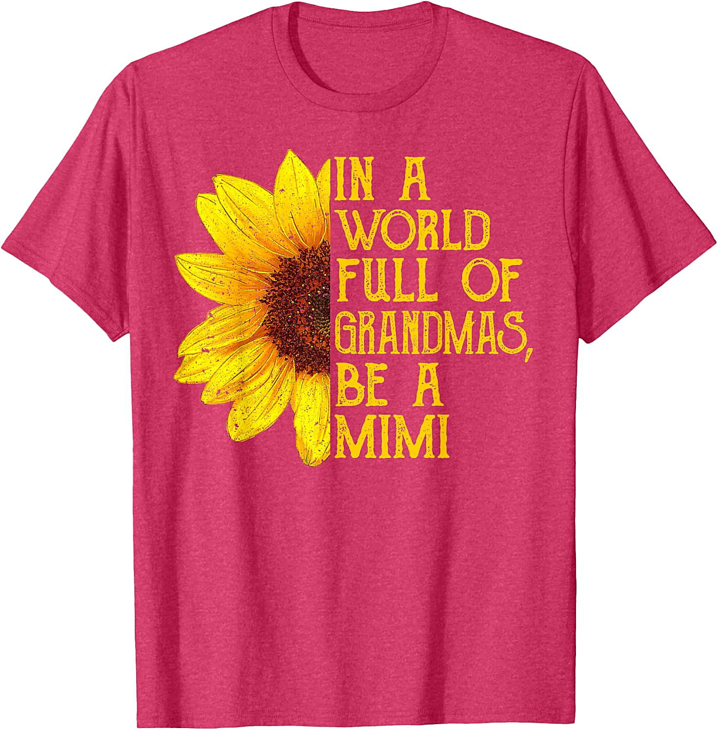Sunflower Mimi T-Shirt - Funny Graphic Tee for Grandmas
