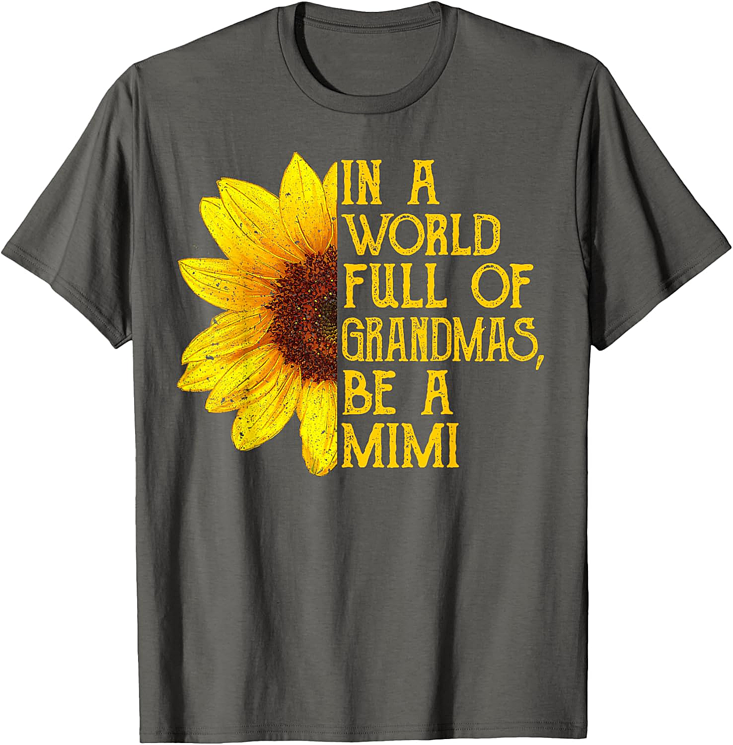Sunflower Mimi T-Shirt - Funny Graphic Tee for Grandmas