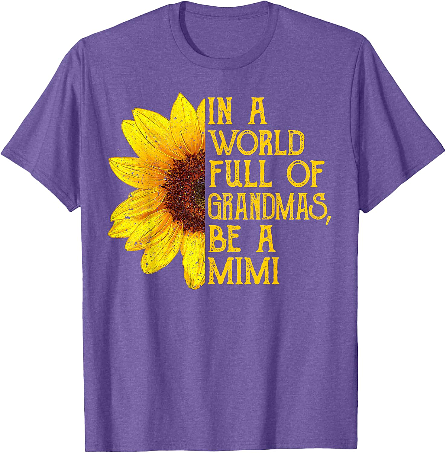 Sunflower Mimi T-Shirt - Funny Graphic Tee for Grandmas