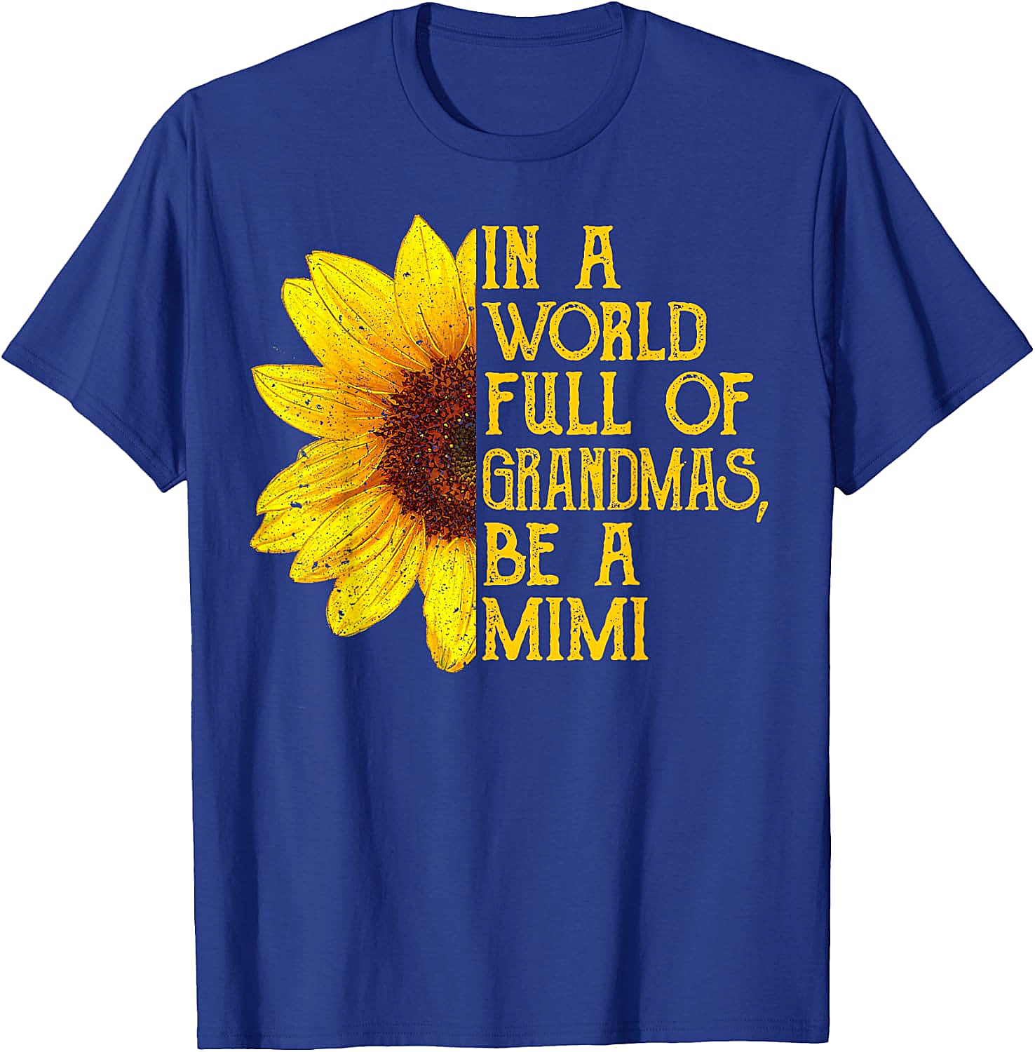 Sunflower Mimi T-Shirt - Funny Graphic Tee for Grandmas