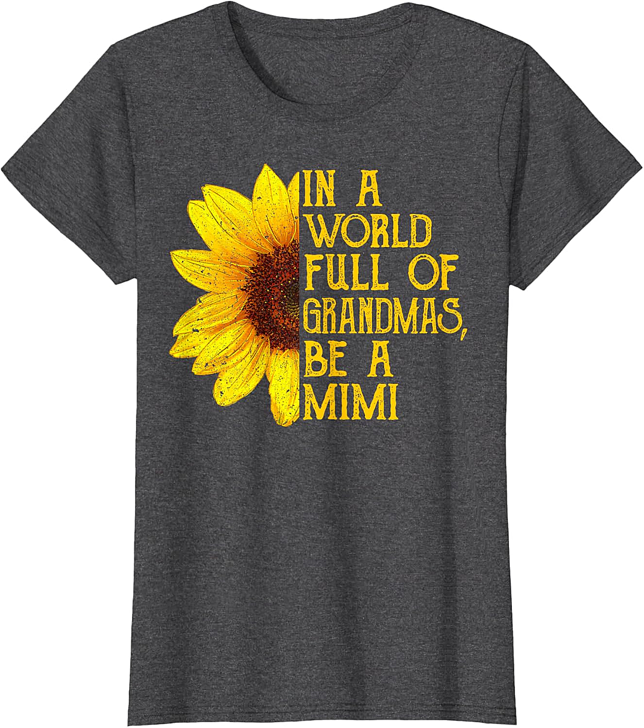Sunflower Mimi T-Shirt - Funny Graphic Tee for Grandmas