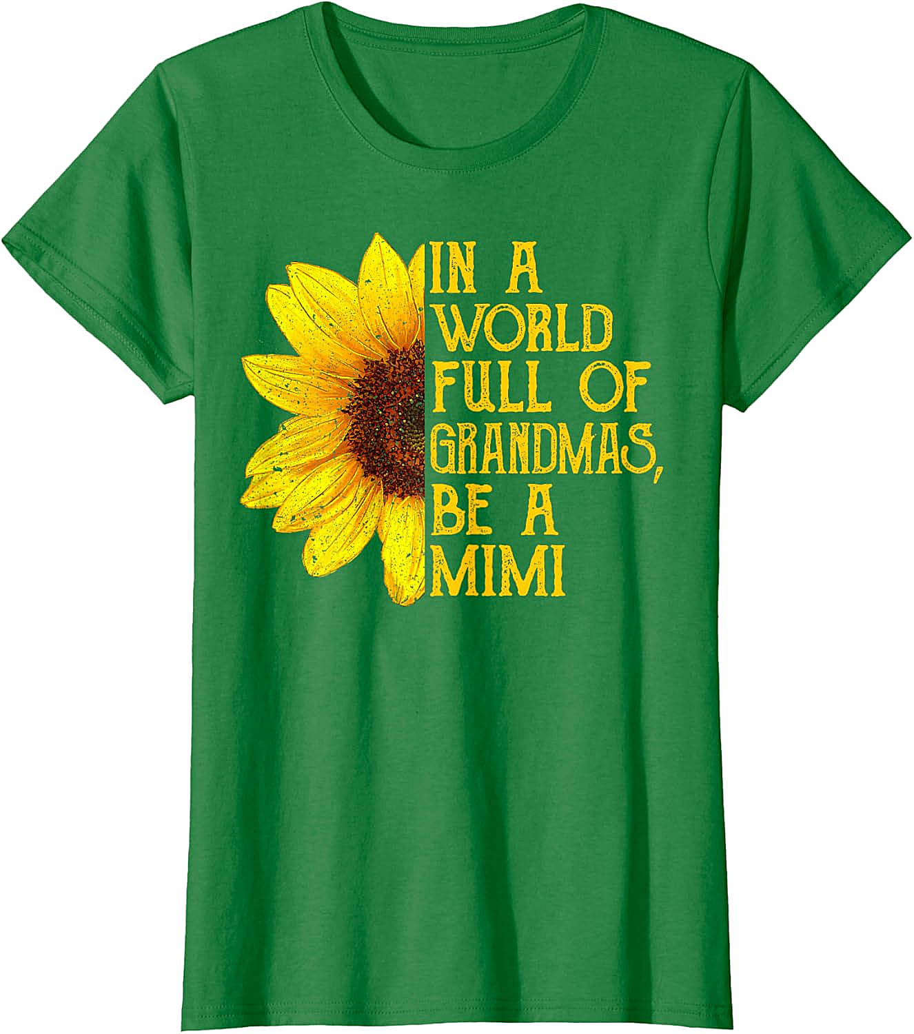 Sunflower Mimi T-Shirt - Funny Graphic Tee for Grandmas