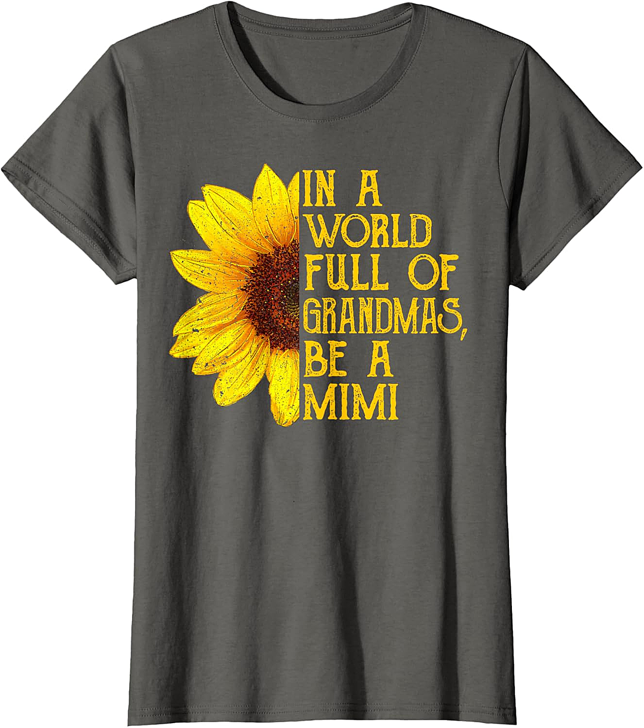 Sunflower Mimi T-Shirt - Funny Graphic Tee for Grandmas