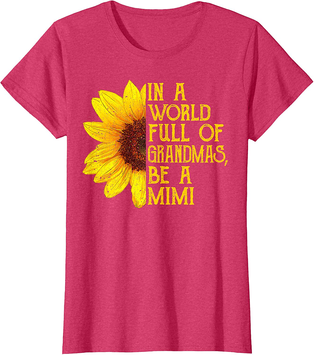 Sunflower Mimi T-Shirt - Funny Graphic Tee for Grandmas