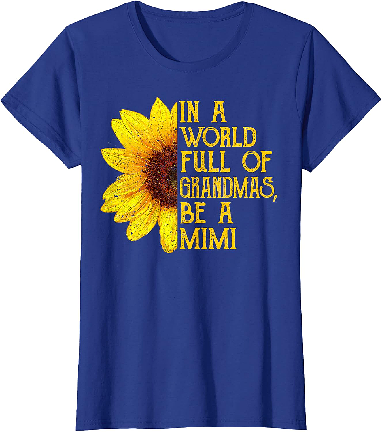 Sunflower Mimi T-Shirt - Funny Graphic Tee for Grandmas