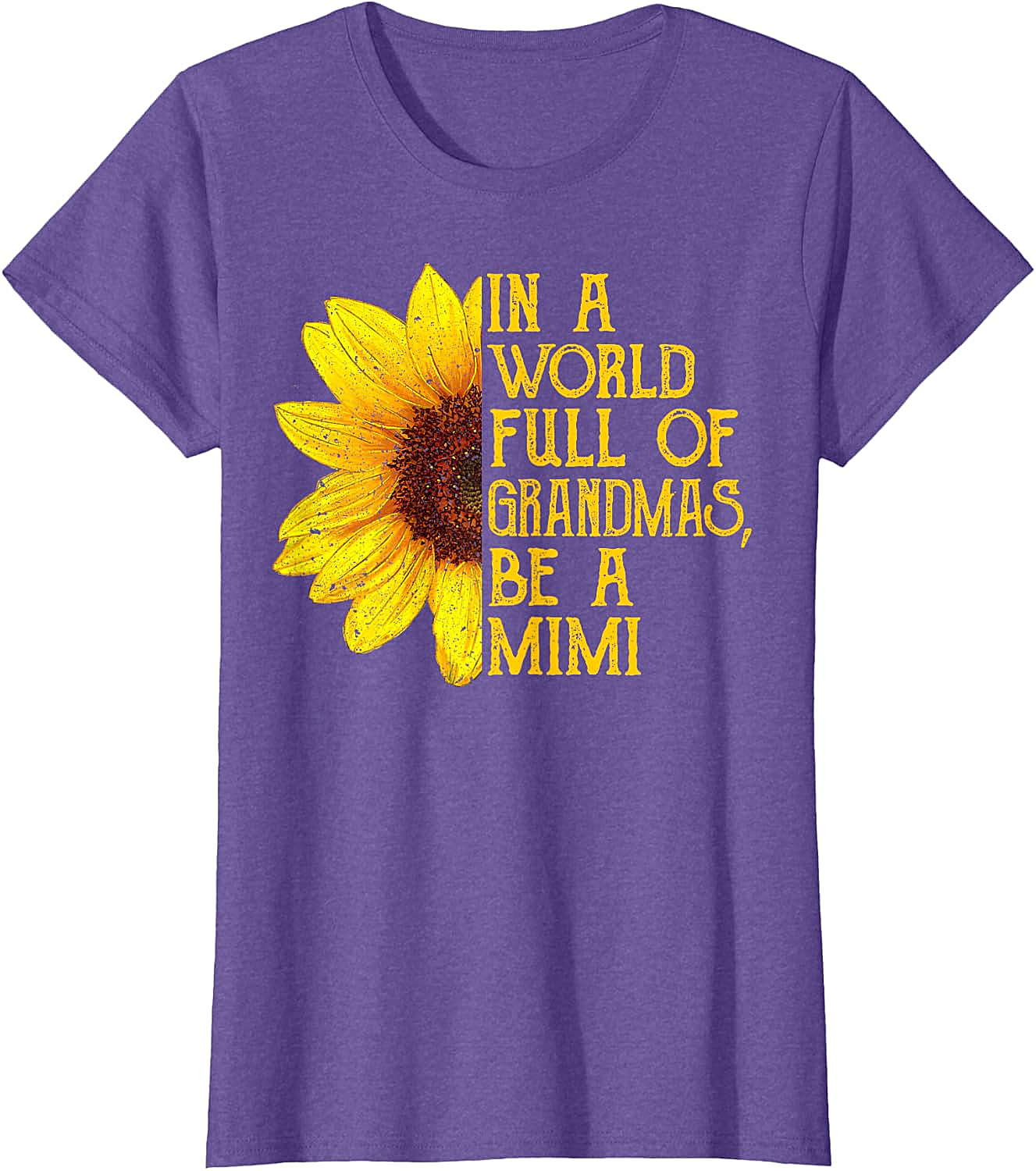 Sunflower Mimi T-Shirt - Funny Graphic Tee for Grandmas