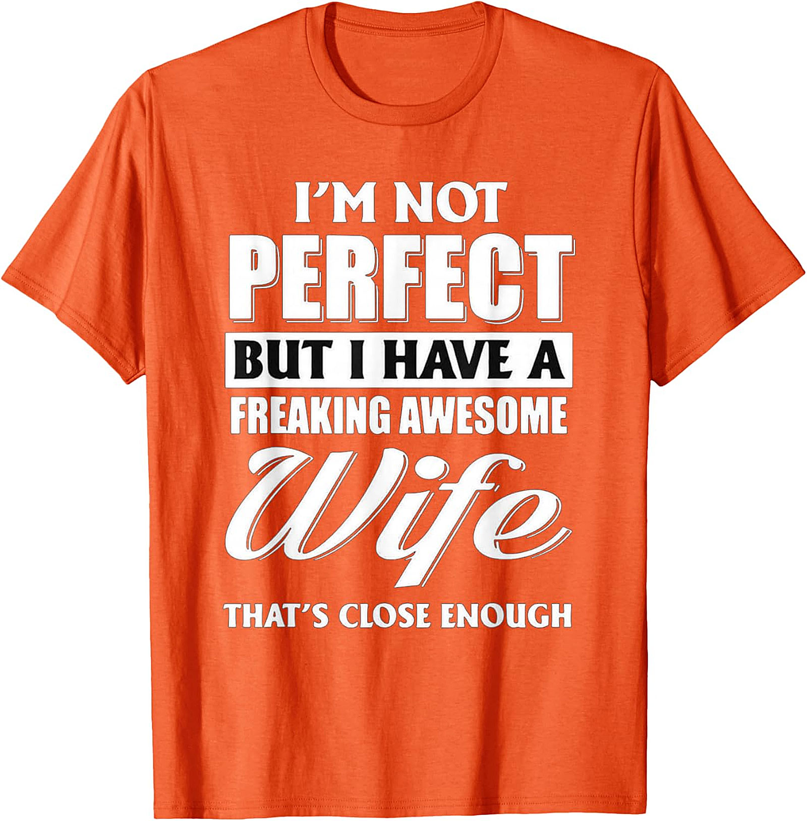 Awesome Wife Husband T-shirt - Funny Marriage Graphic Tee