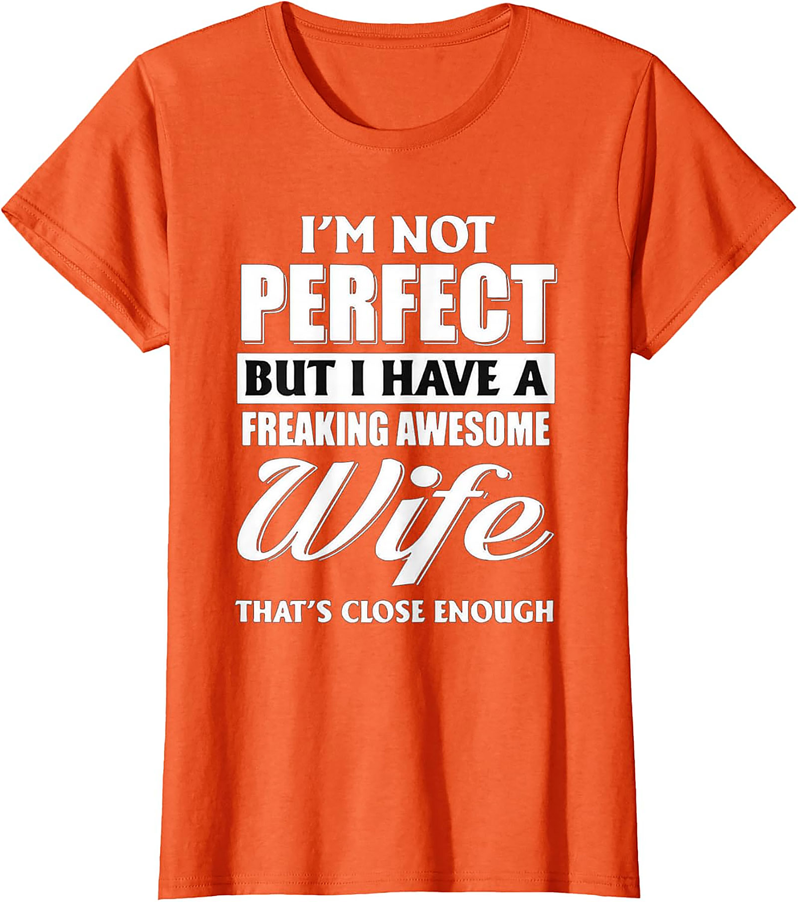 Awesome Wife Husband T-shirt - Funny Marriage Graphic Tee
