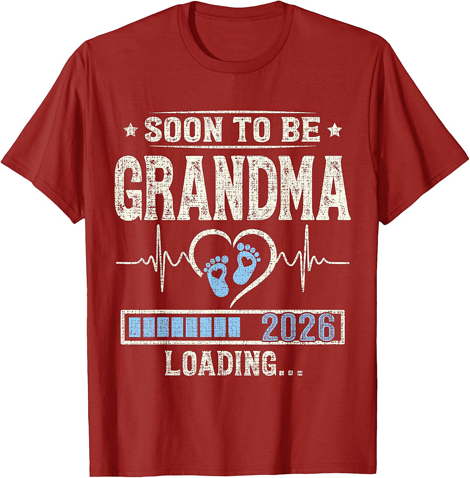 Soon to Be Grandma 2026 T-Shirt | Cute Pregnancy Reveal Tee