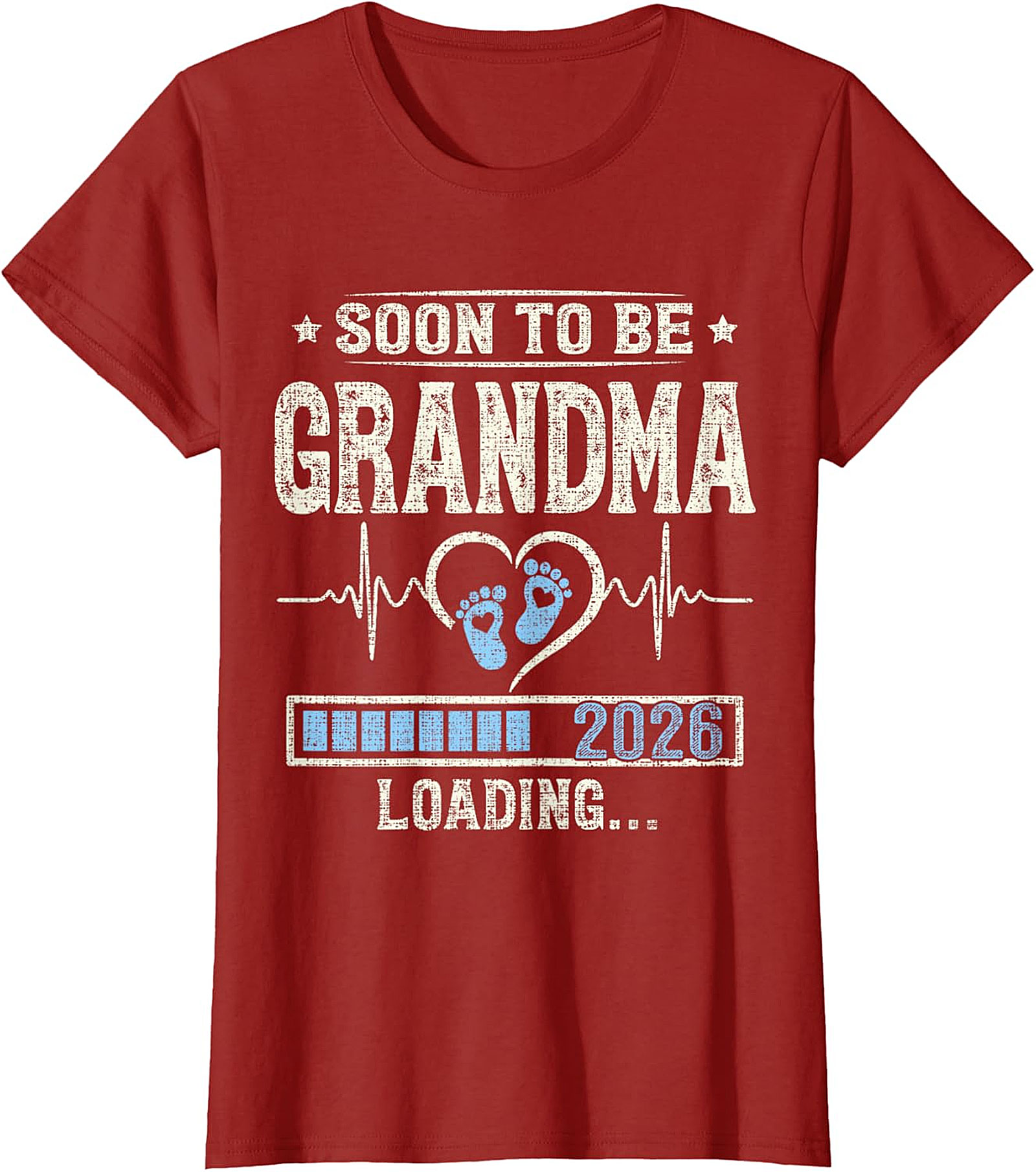 Soon to Be Grandma 2026 T-Shirt | Cute Pregnancy Reveal Tee