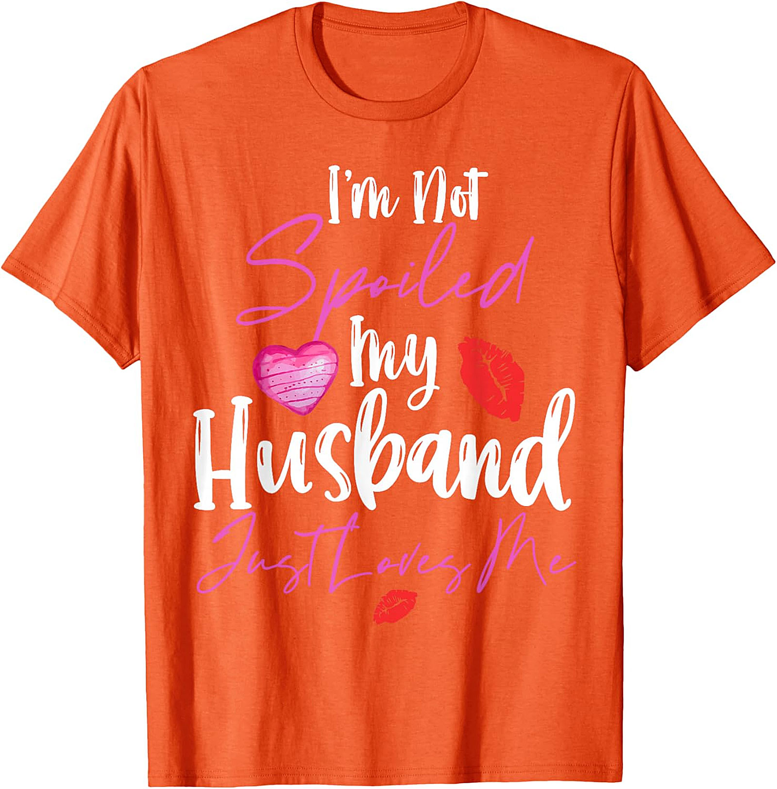 Spoiled Wife T-Shirt - My Husband Loves Me Graphic Tee