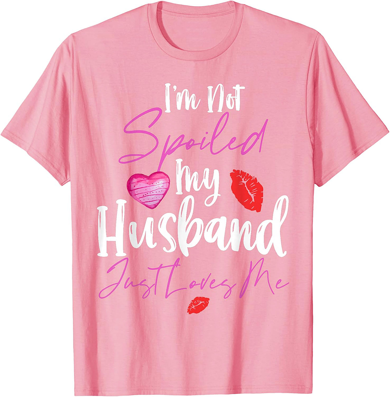 Spoiled Wife T-Shirt - My Husband Loves Me Graphic Tee