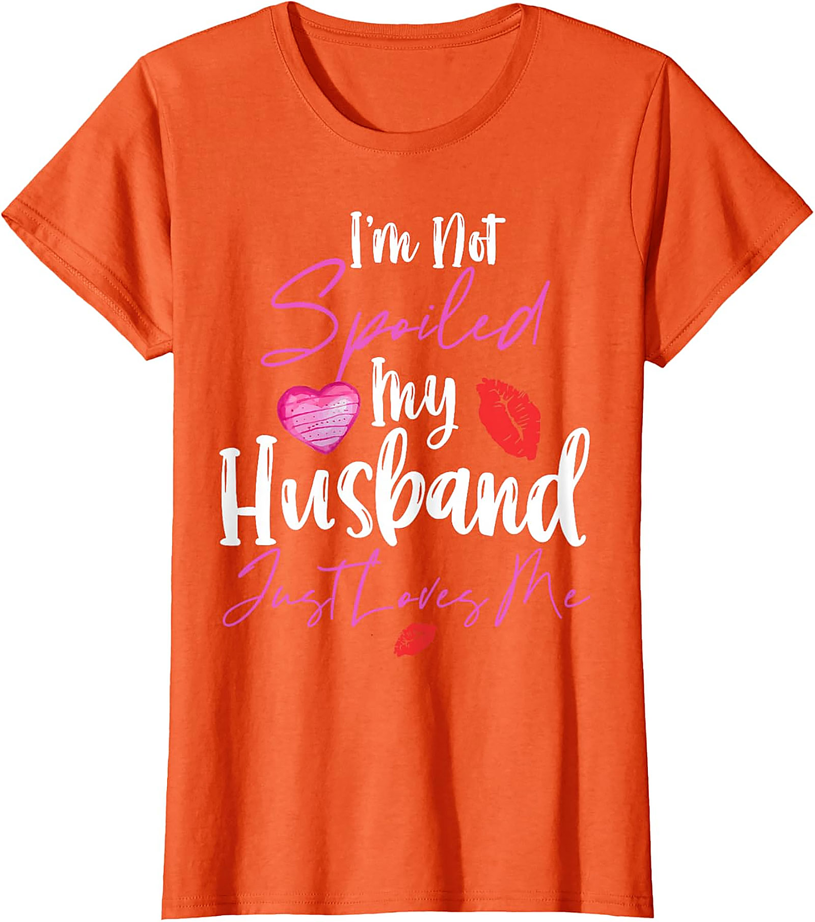 Spoiled Wife T-Shirt - My Husband Loves Me Graphic Tee