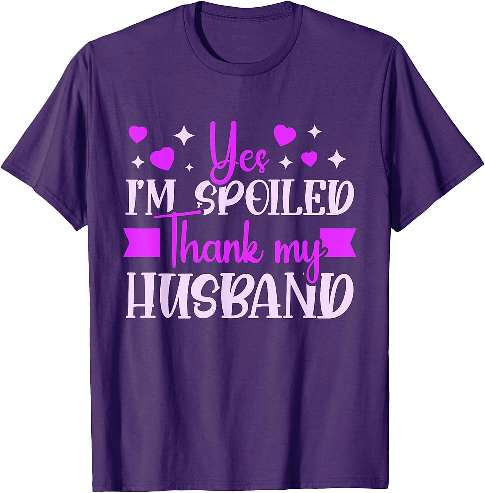 Spoiled Wife T-shirt - Funny Gift for Her | Soft Cotton Tee