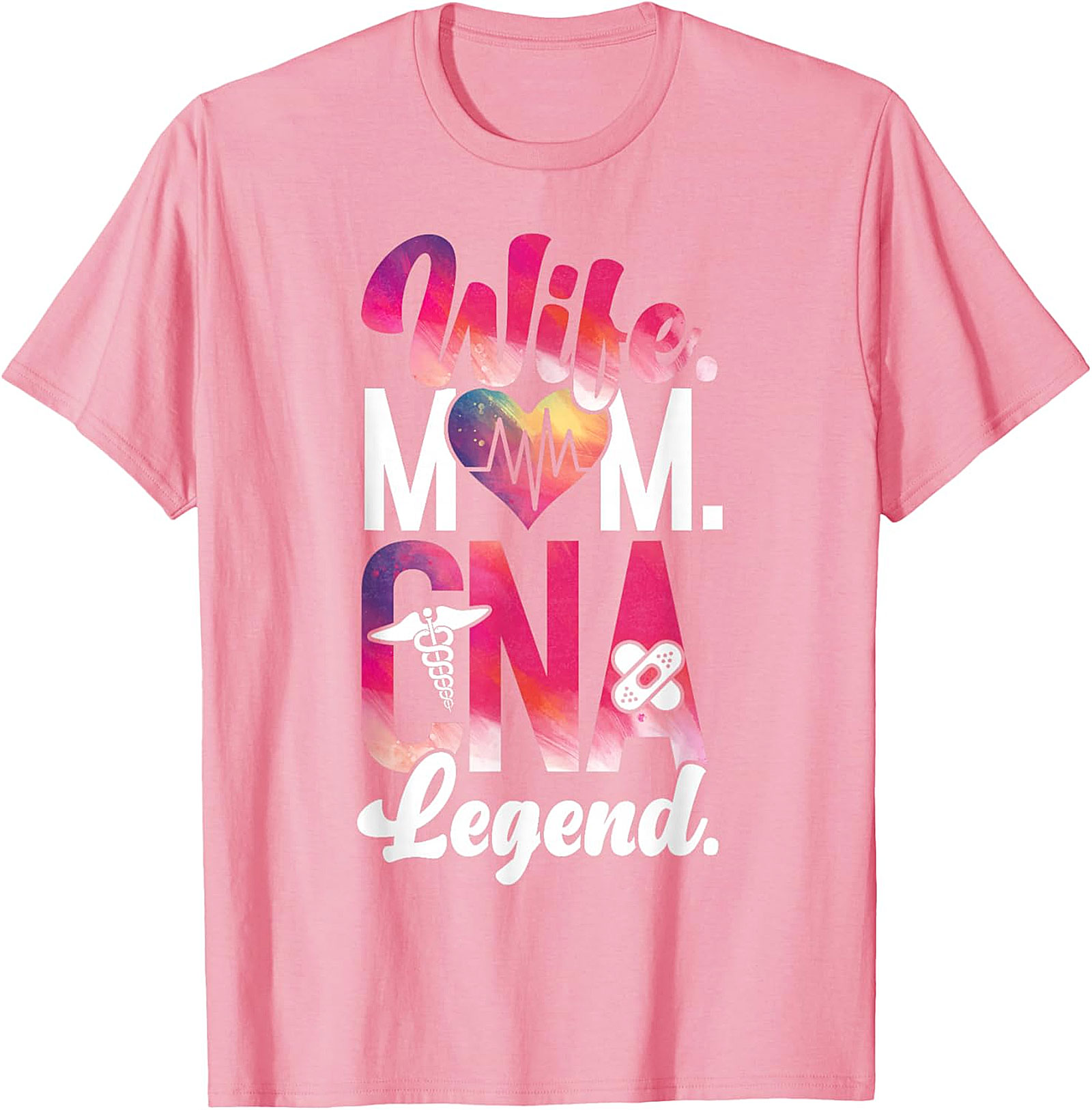 Wife Mom CNA Legend T-Shirt | Funny Healthcare Graphic Tee