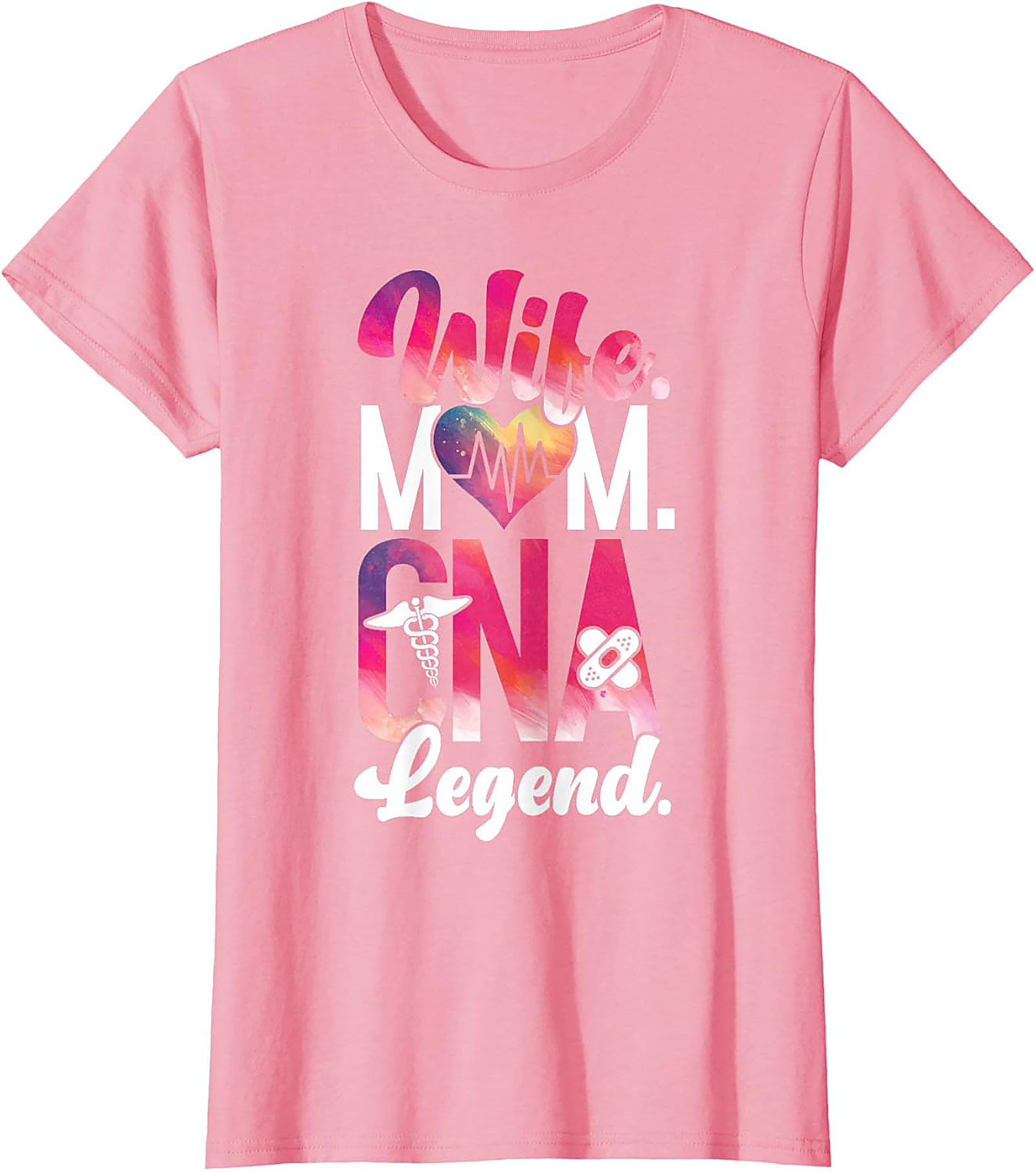 Wife Mom CNA Legend T-Shirt | Funny Healthcare Graphic Tee