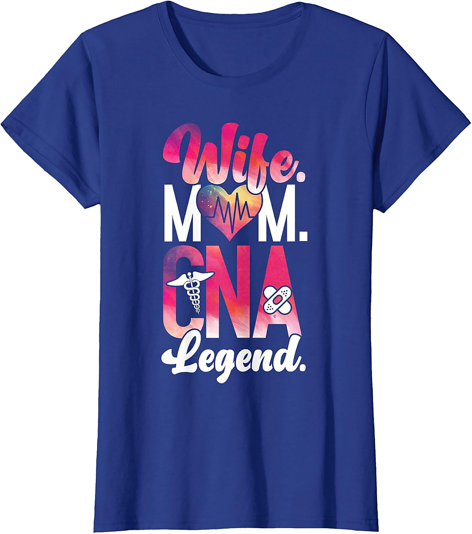 Wife Mom CNA Legend T-Shirt | Funny Healthcare Graphic Tee