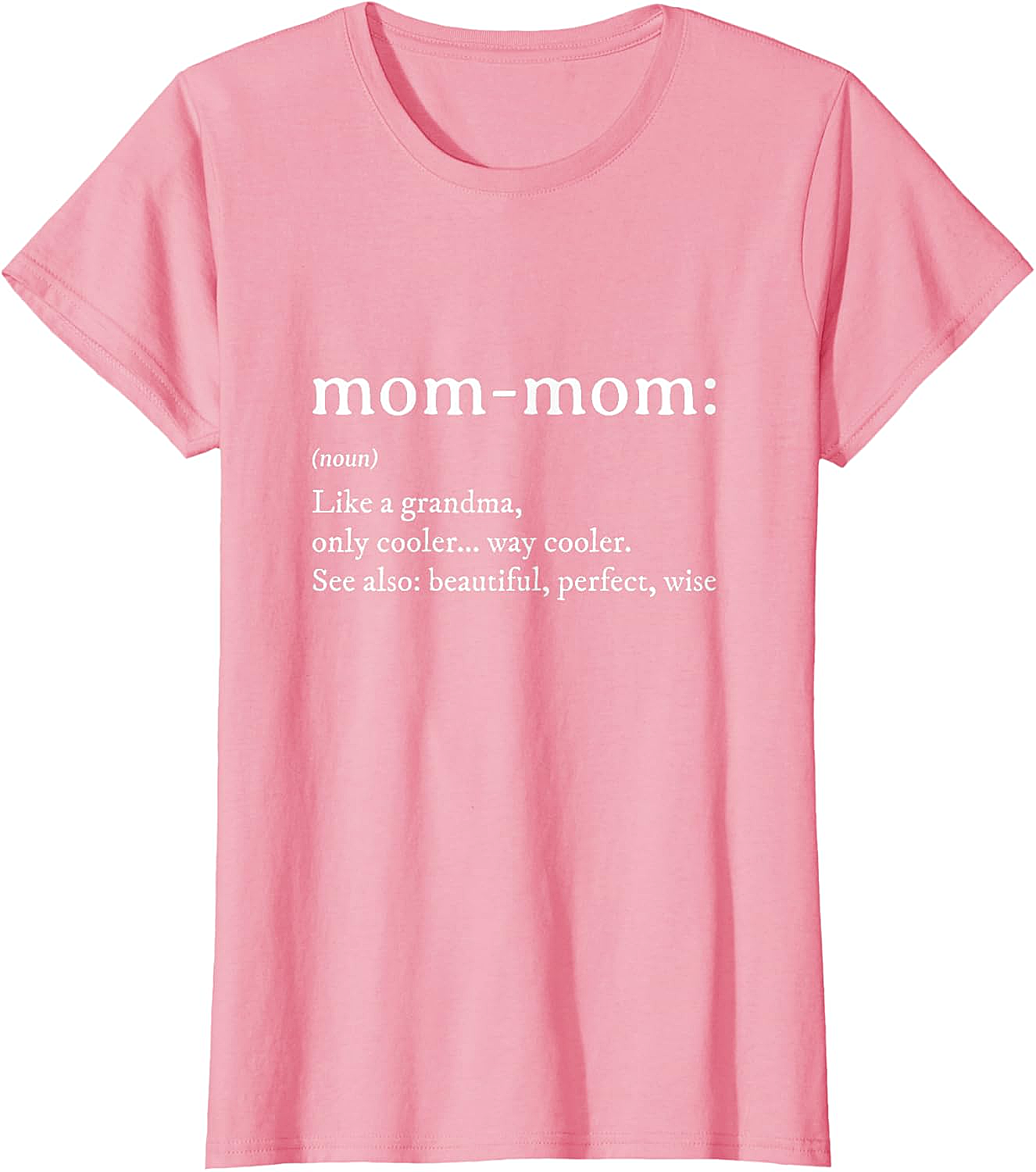 Mom-Mom Definition T-Shirt Funny Grandma Graphic Tee