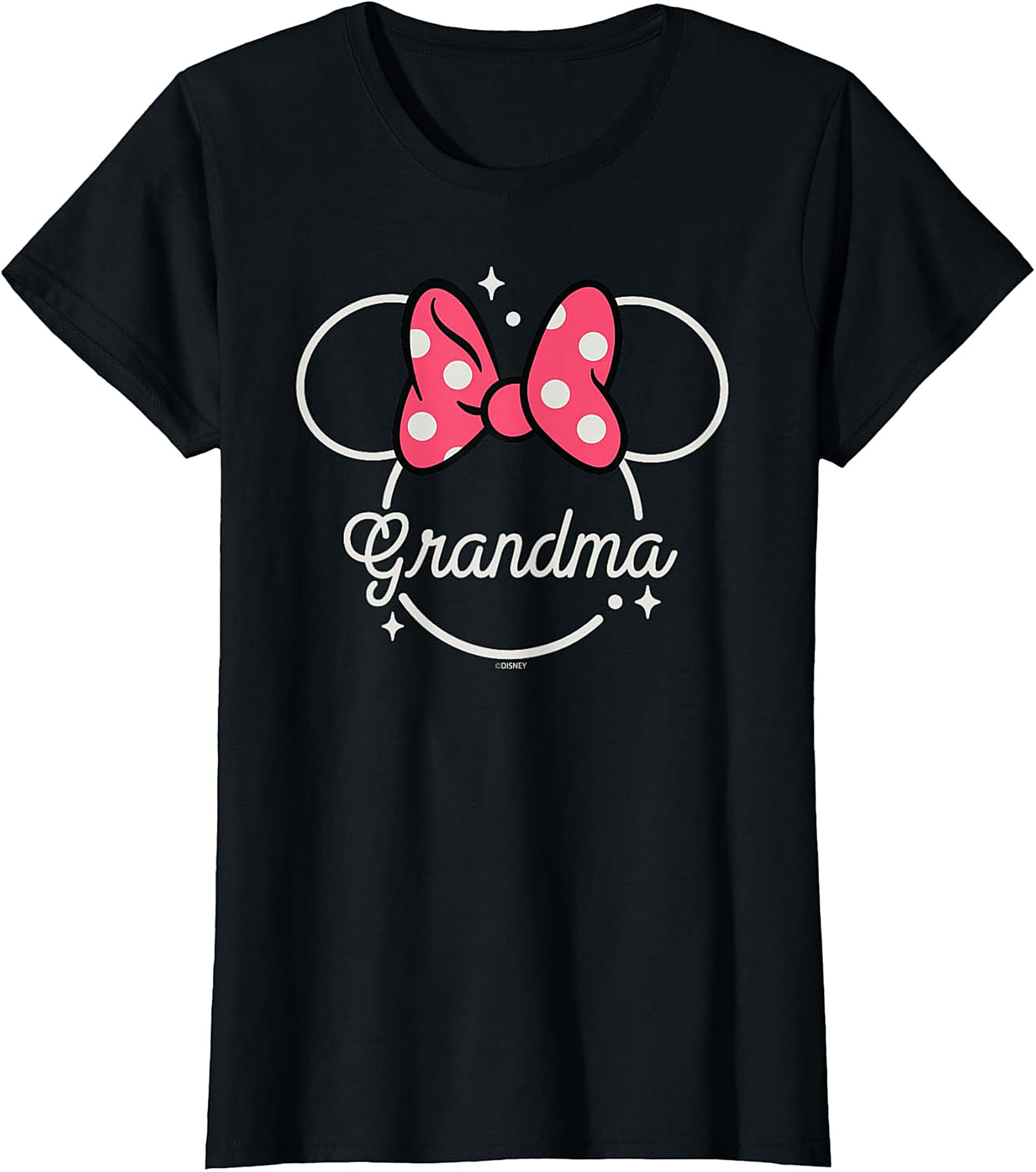  Grandma T-Shirt | Minnie Mouse Bow Graphic Tee