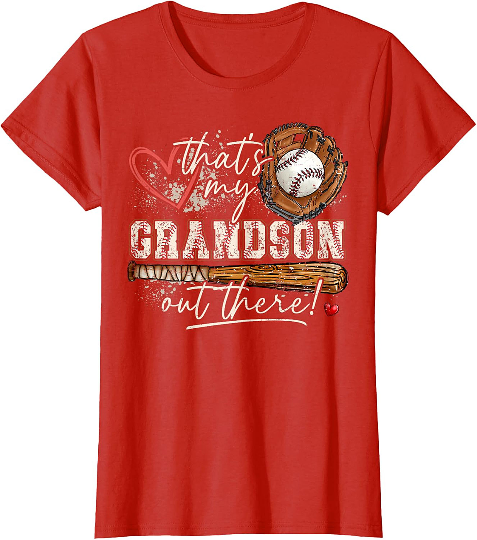 Proud Baseball Grandson T-Shirt - That's My Grandson Tee