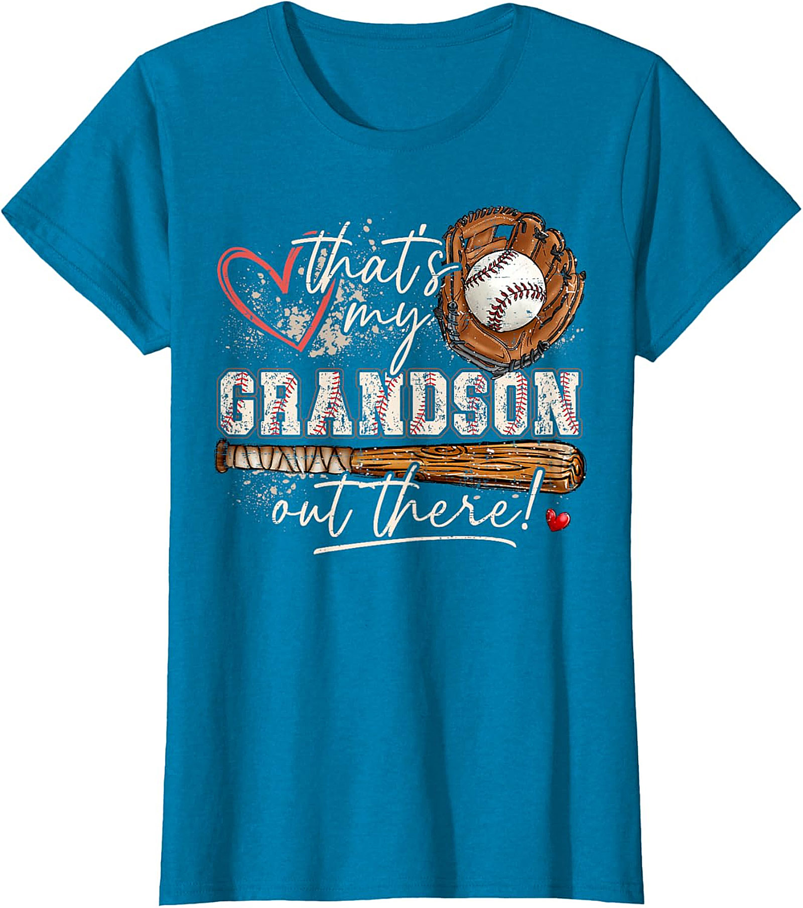 Proud Baseball Grandson T-Shirt - That's My Grandson Tee