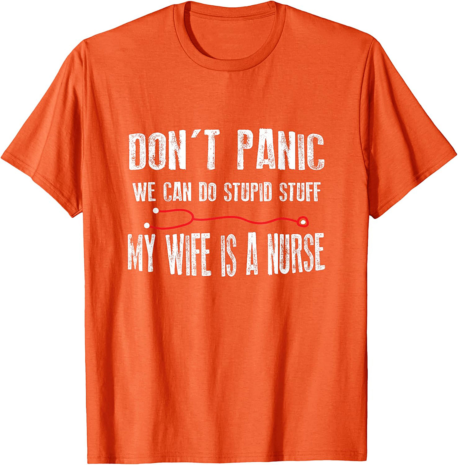My Wife Is A Nurse Funny Husband T-Shirt | Soft Cotton Tee