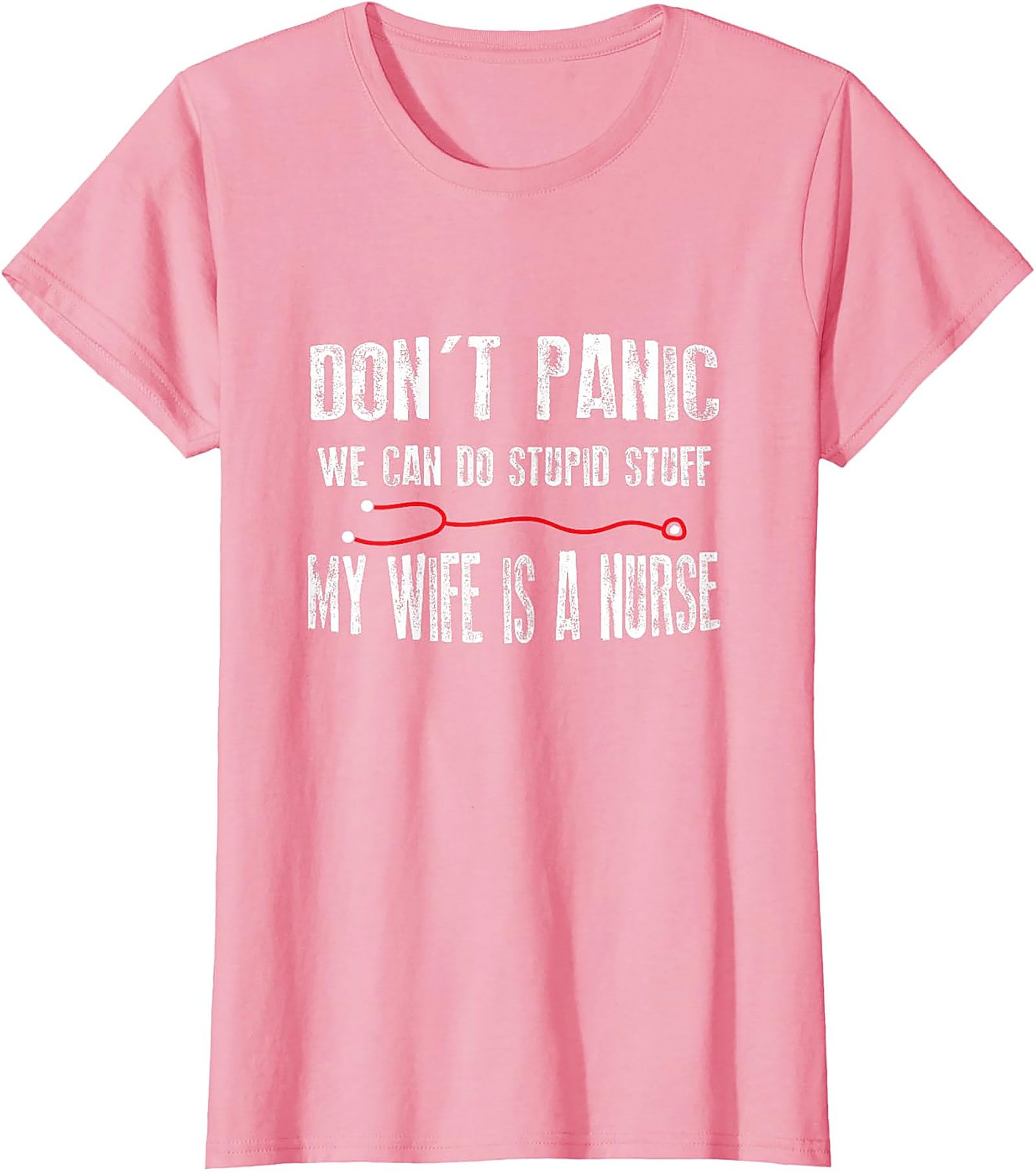 My Wife Is A Nurse Funny Husband T-Shirt | Soft Cotton Tee