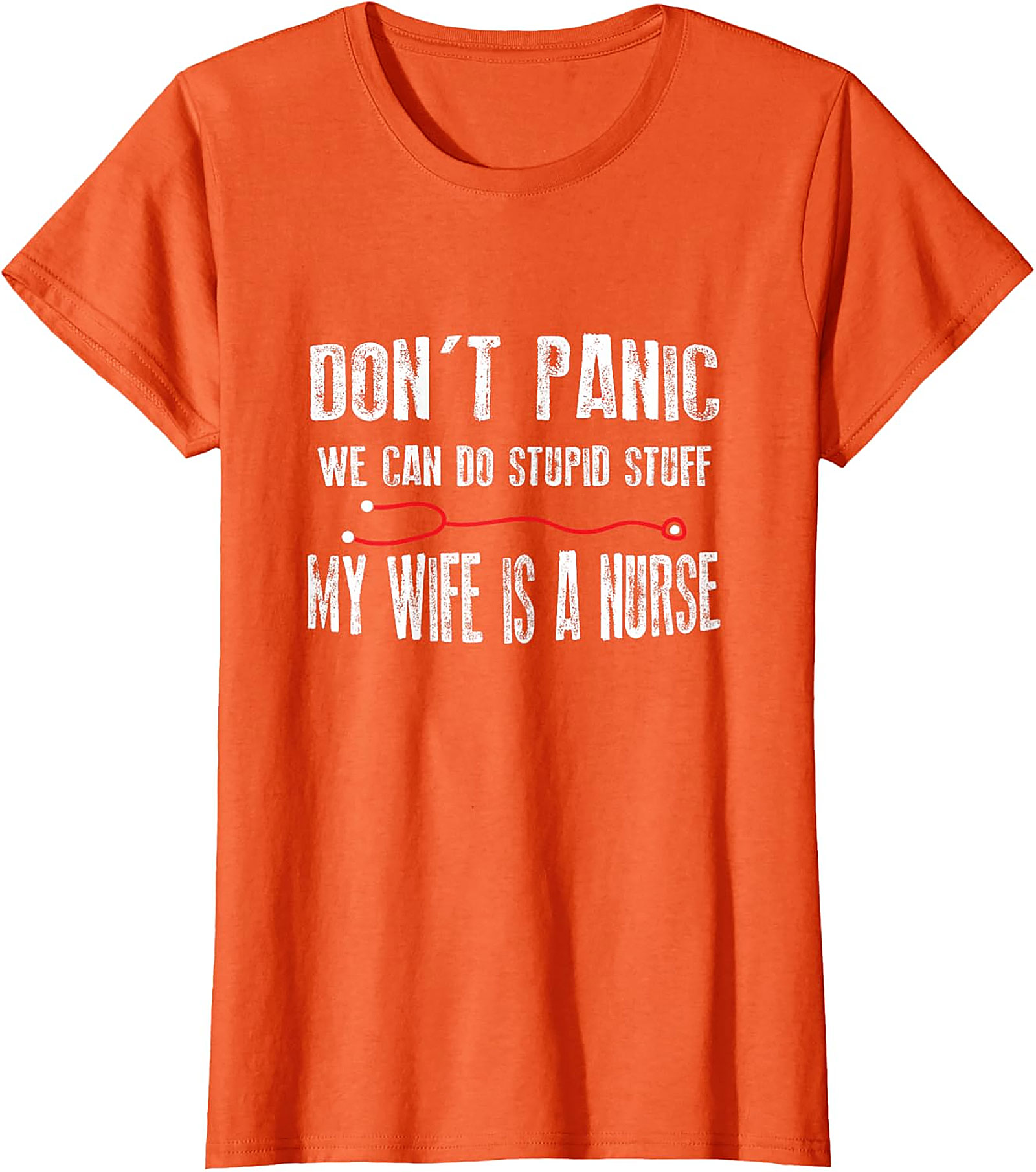 My Wife Is A Nurse Funny Husband T-Shirt | Soft Cotton Tee