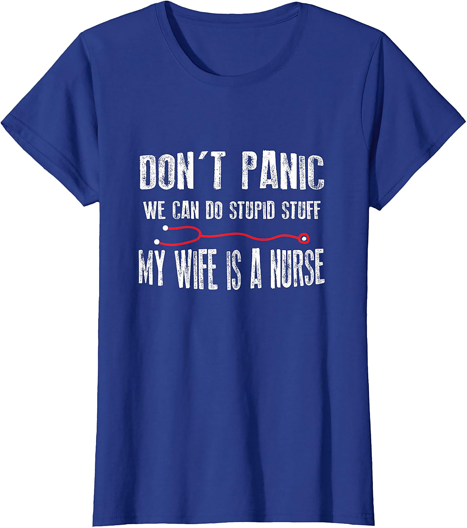 My Wife Is A Nurse Funny Husband T-Shirt | Soft Cotton Tee