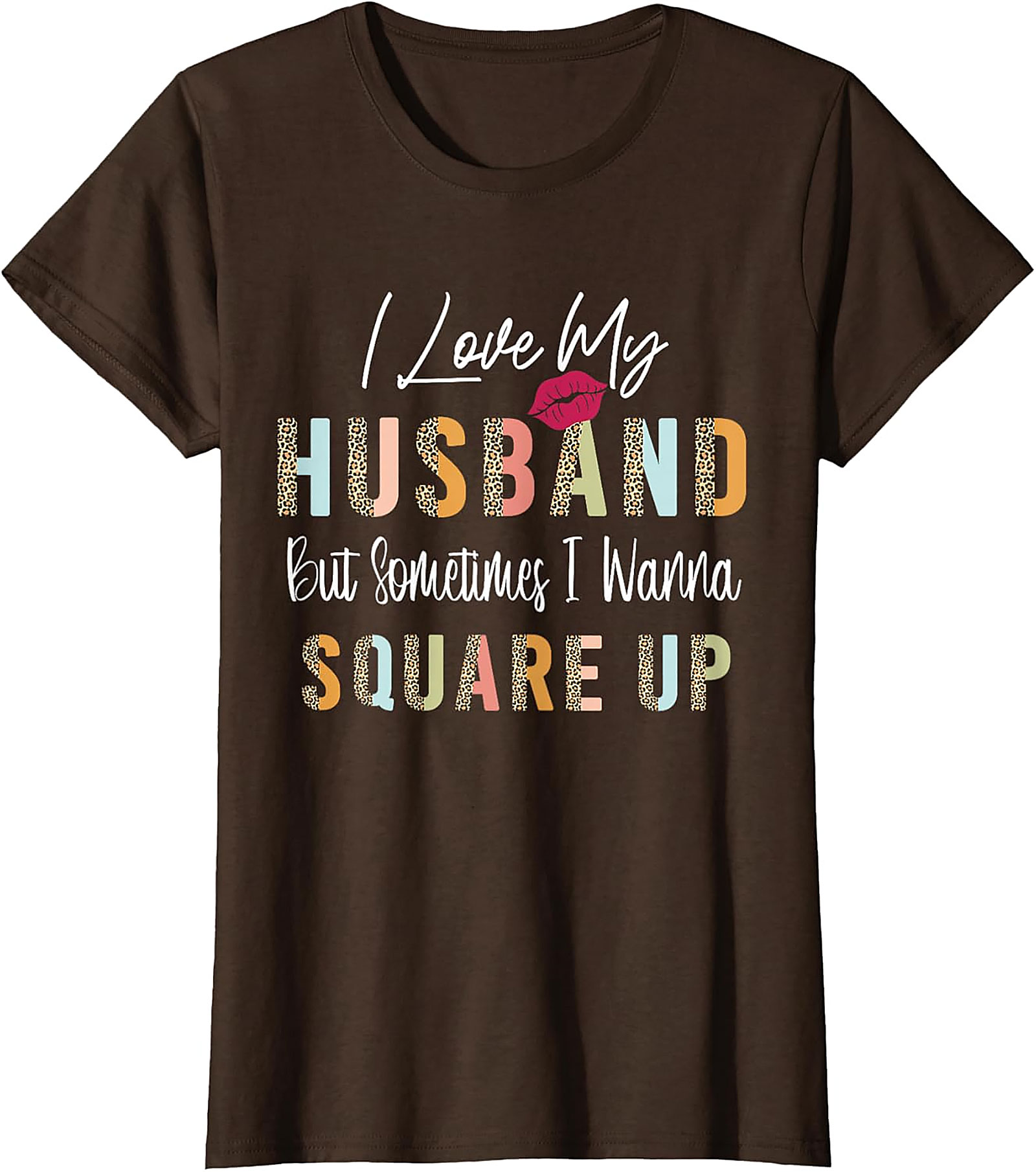 Funny Wife Husband T-Shirt - I Wanna Square Up Graphic Tee